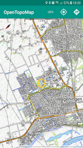 OpenTopoMap Viewer screenshot 2