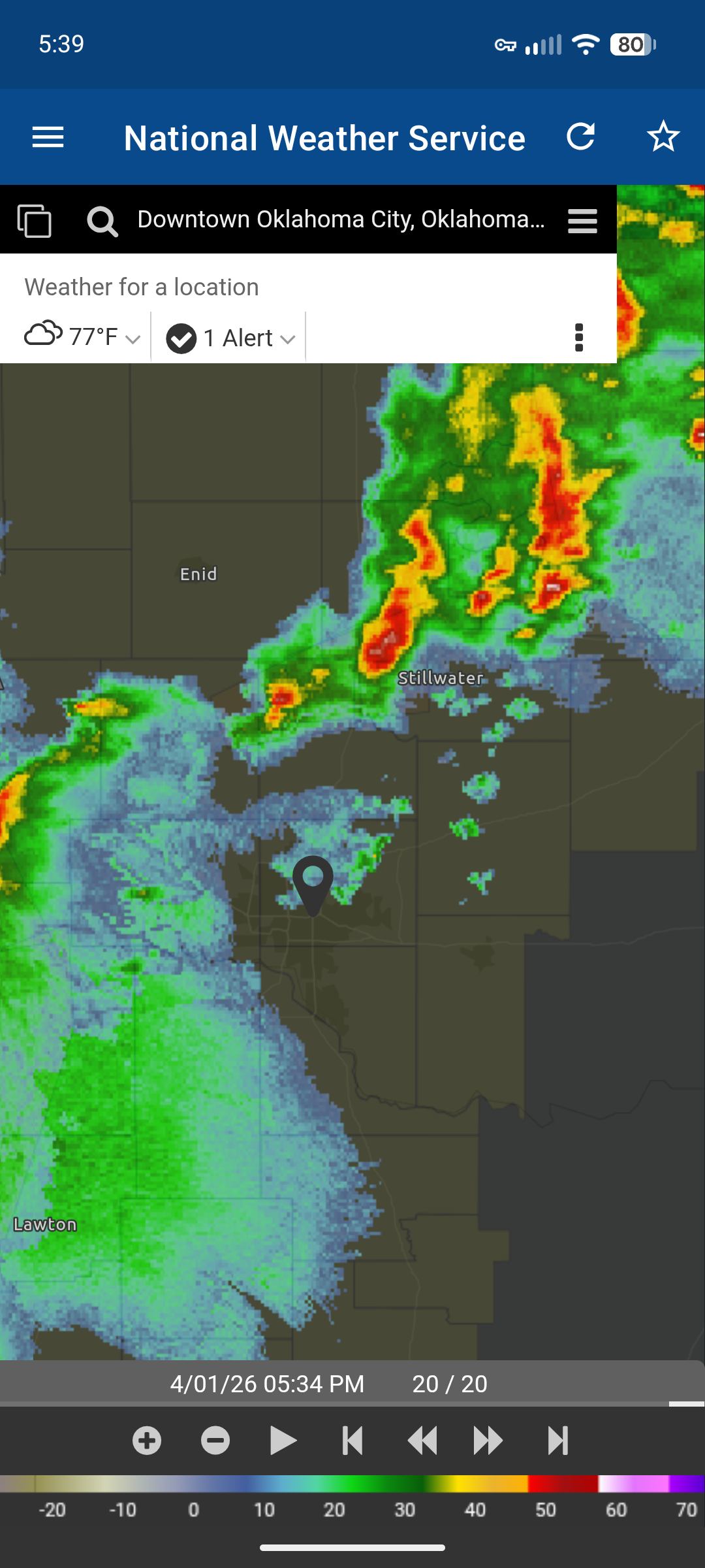 Weather Radar screenshot 1
