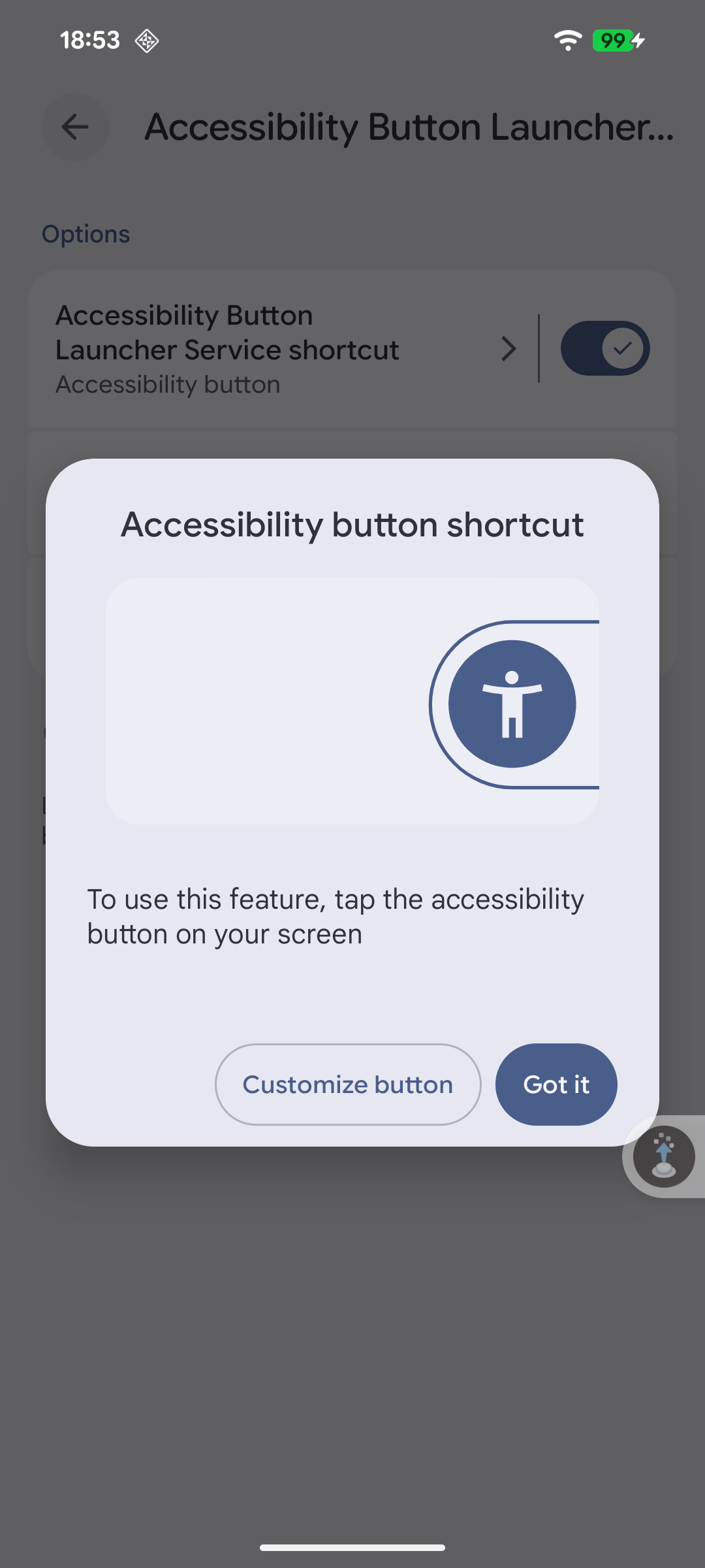 Accessibility Button Launcher screenshot 3