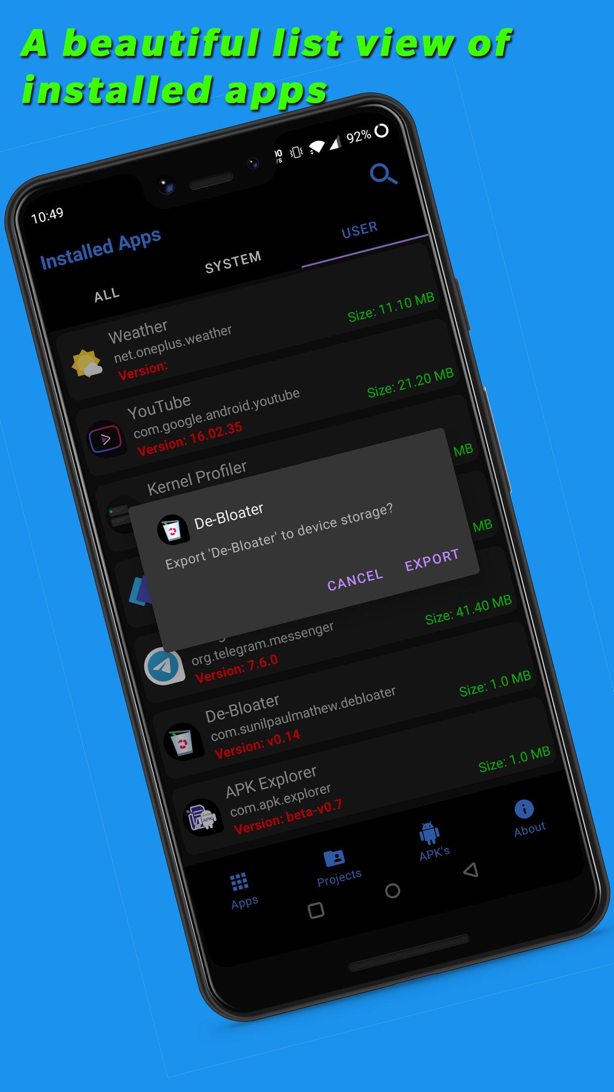 APK Explorer & Editor screenshot 1