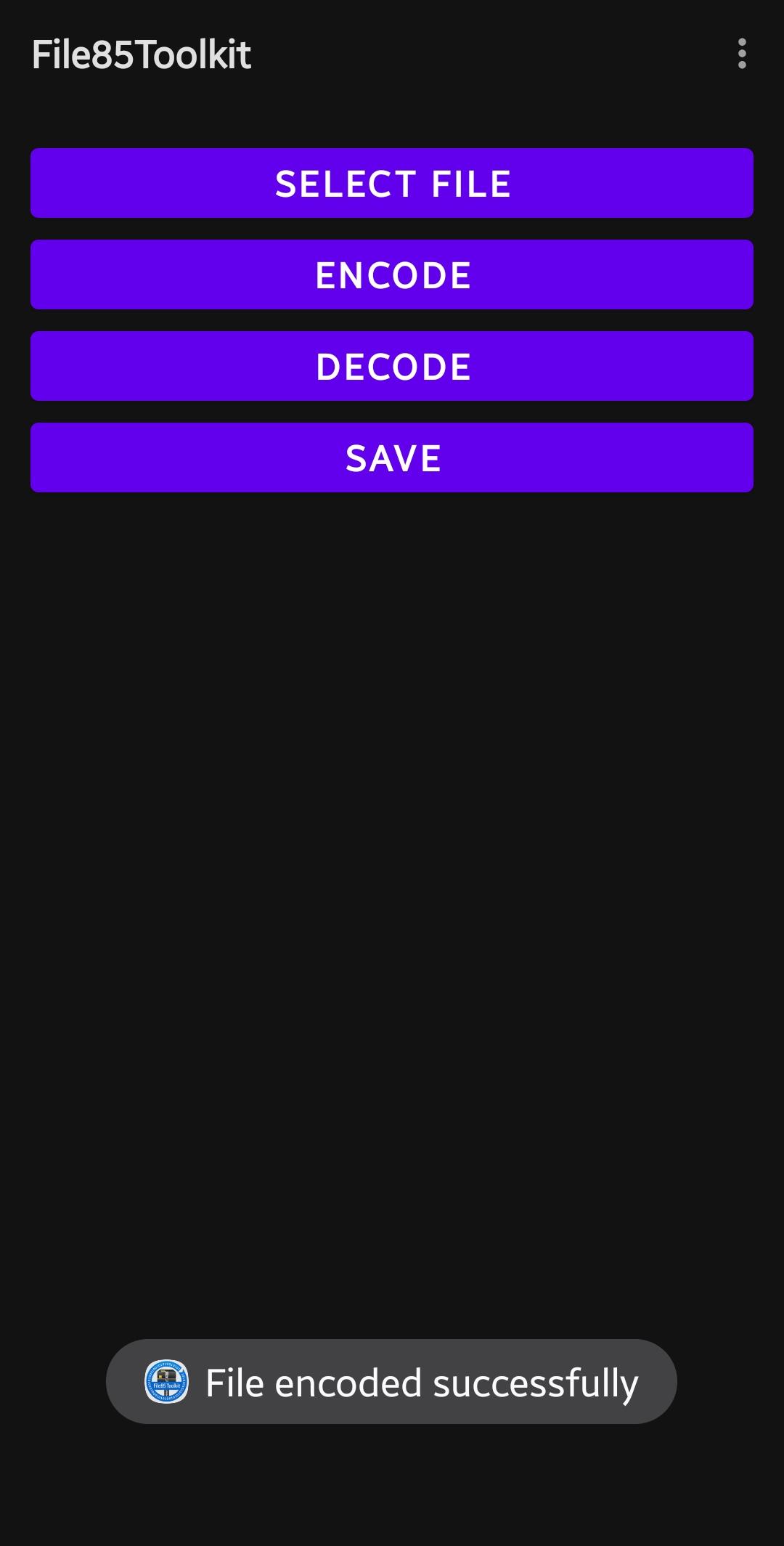 File85Toolkit screenshot 3