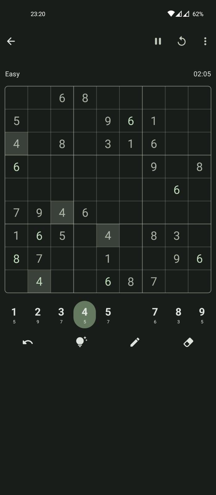 LibreSudoku screenshot 2