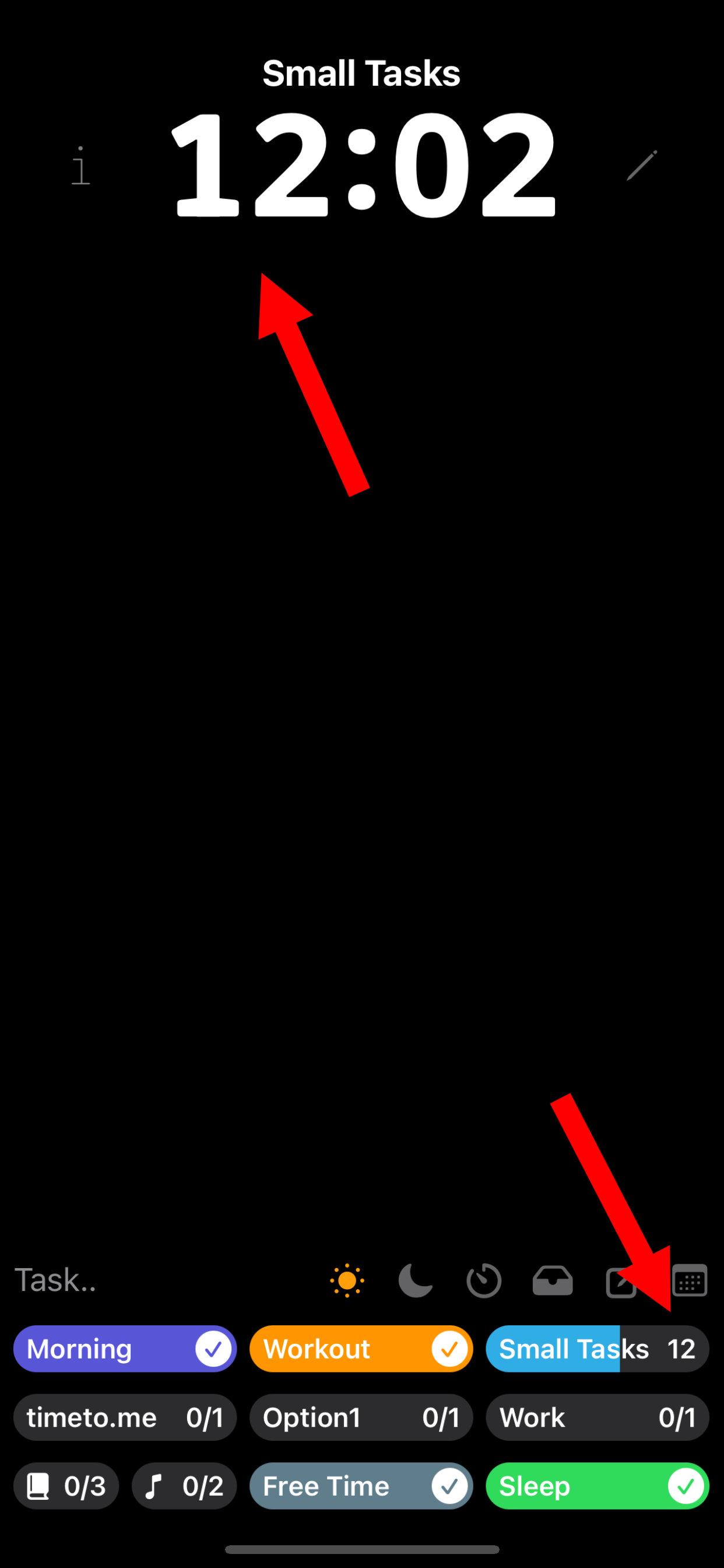 Productivity System - timeto.me screenshot 5