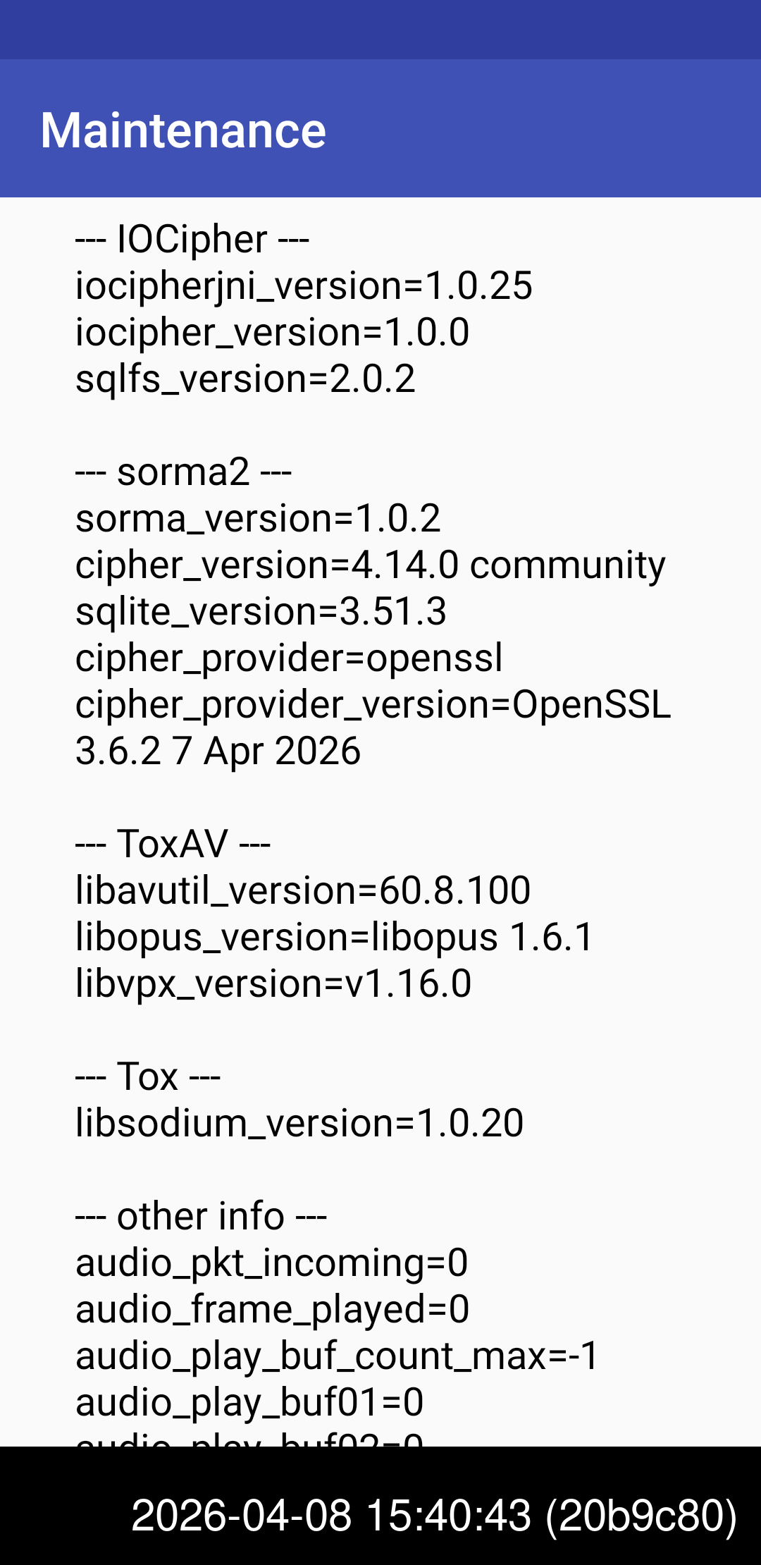 TRIfA screenshot 11