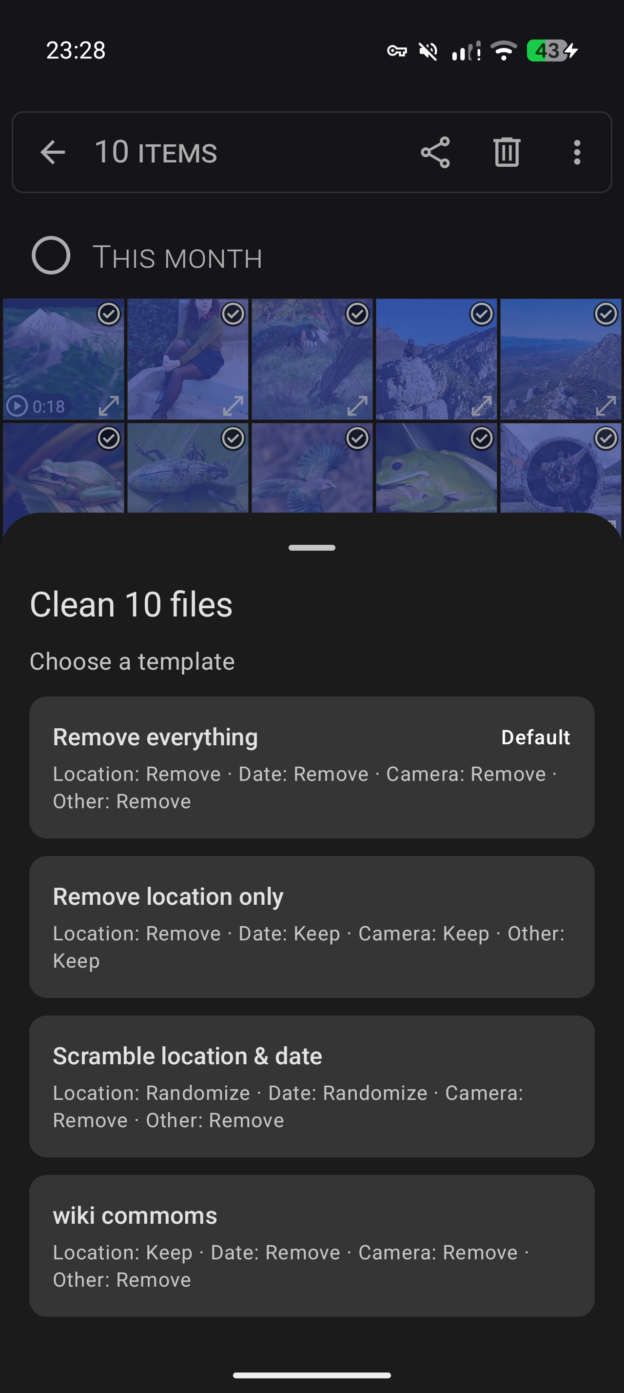 EXIF Remove - Strip, Randomize & View Metadata screenshot 2