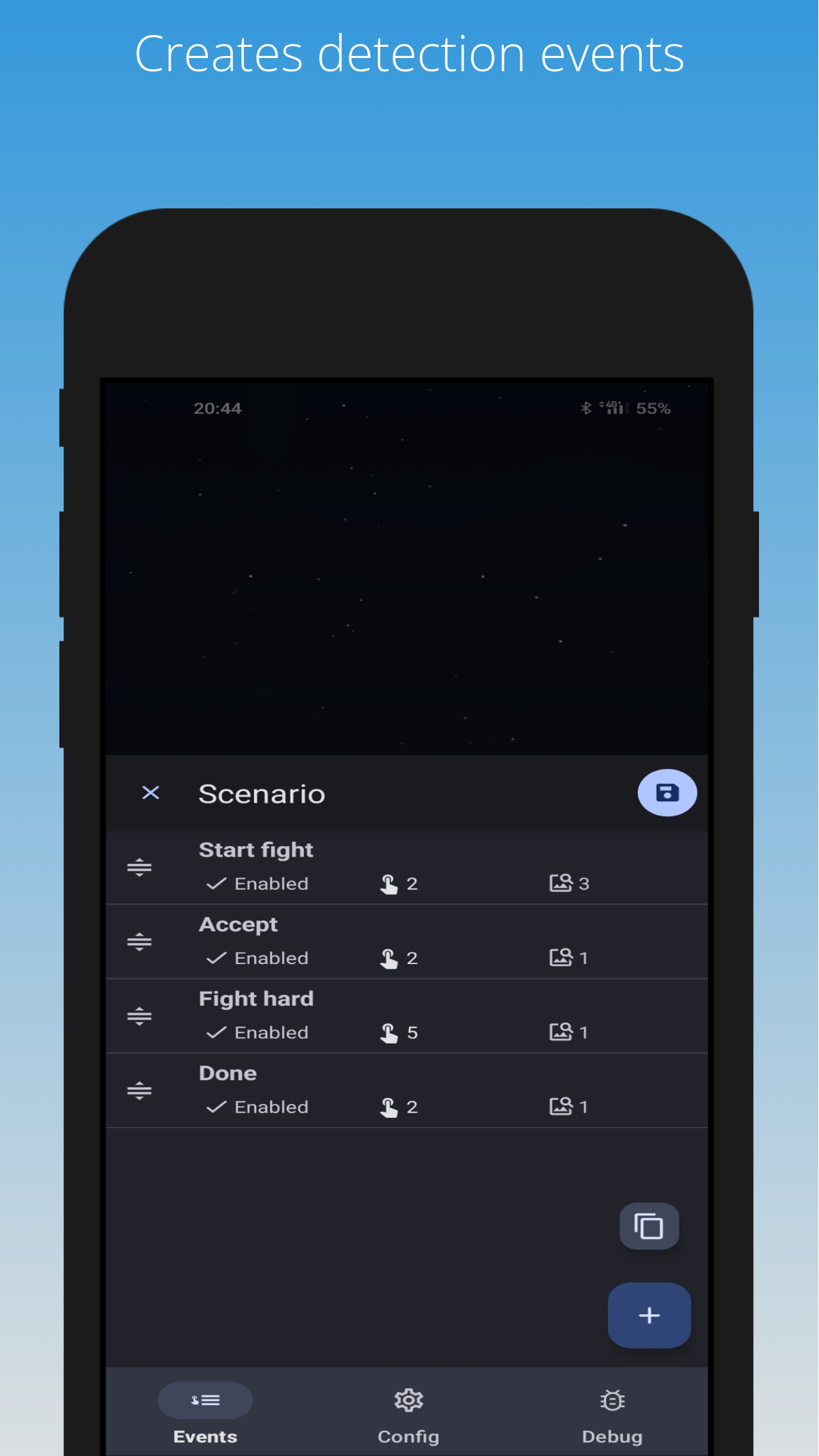 Klick'r - Smart AutoClicker screenshot 1