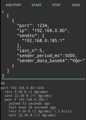 UDP Bus screenshot 1