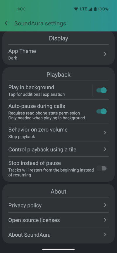 SoundAura screenshot 3