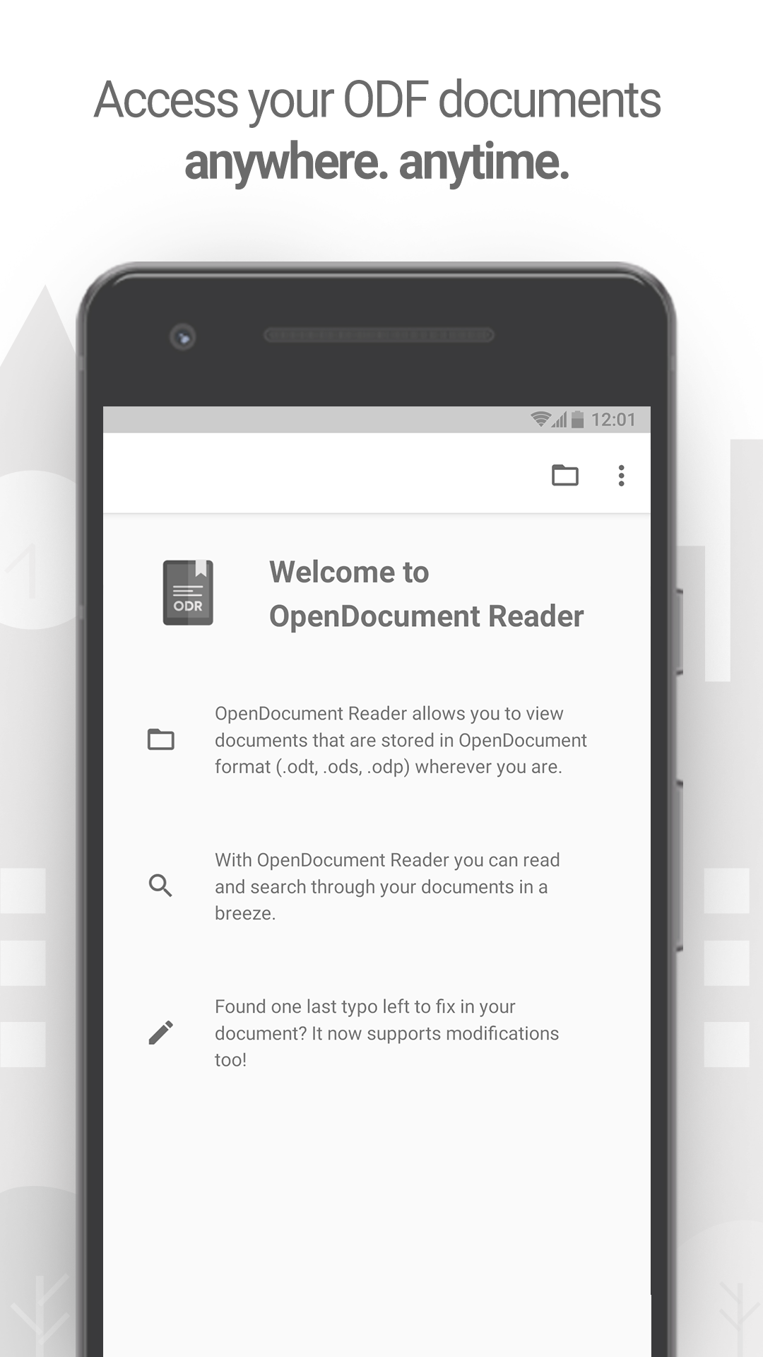 OpenDocument Reader screenshot 1