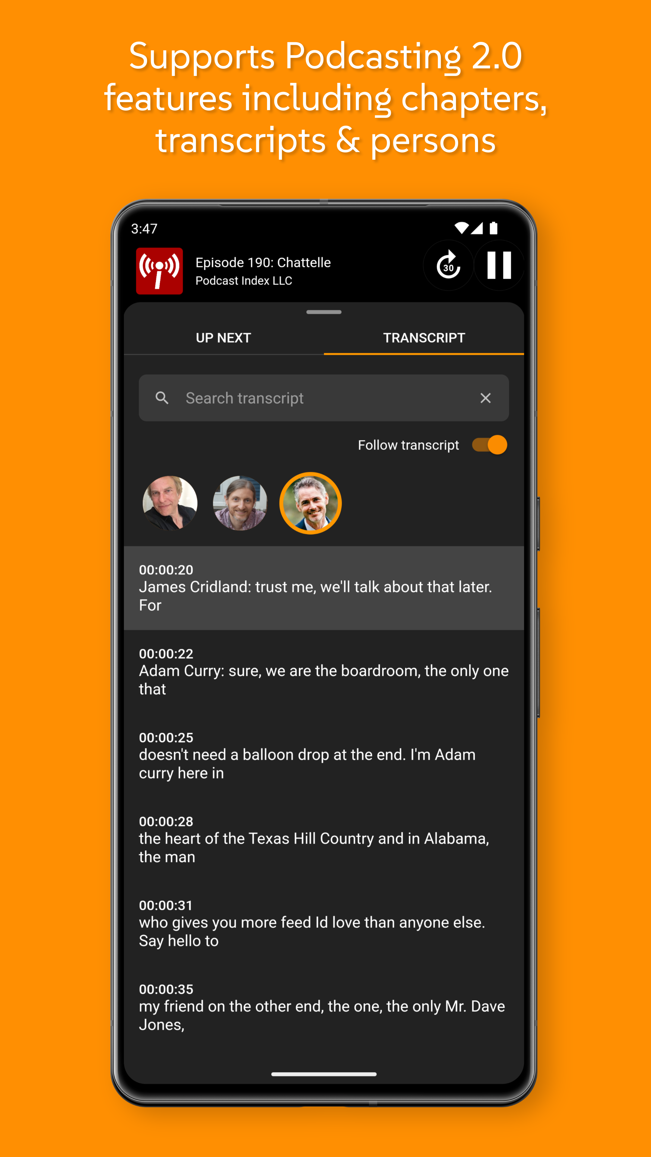 Anytime Podcast Player screenshot 3