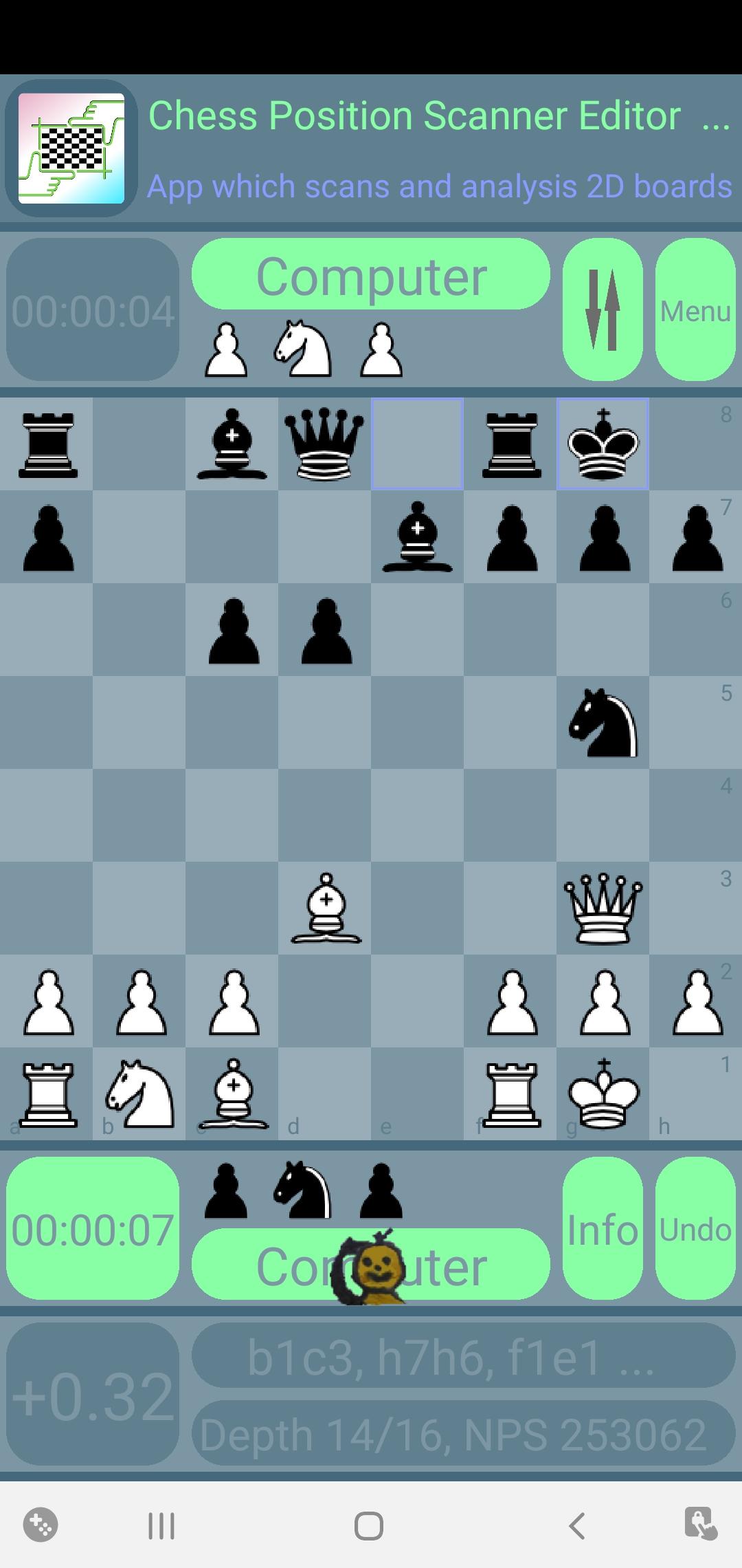 Bagatur Chess Engine screenshot 3