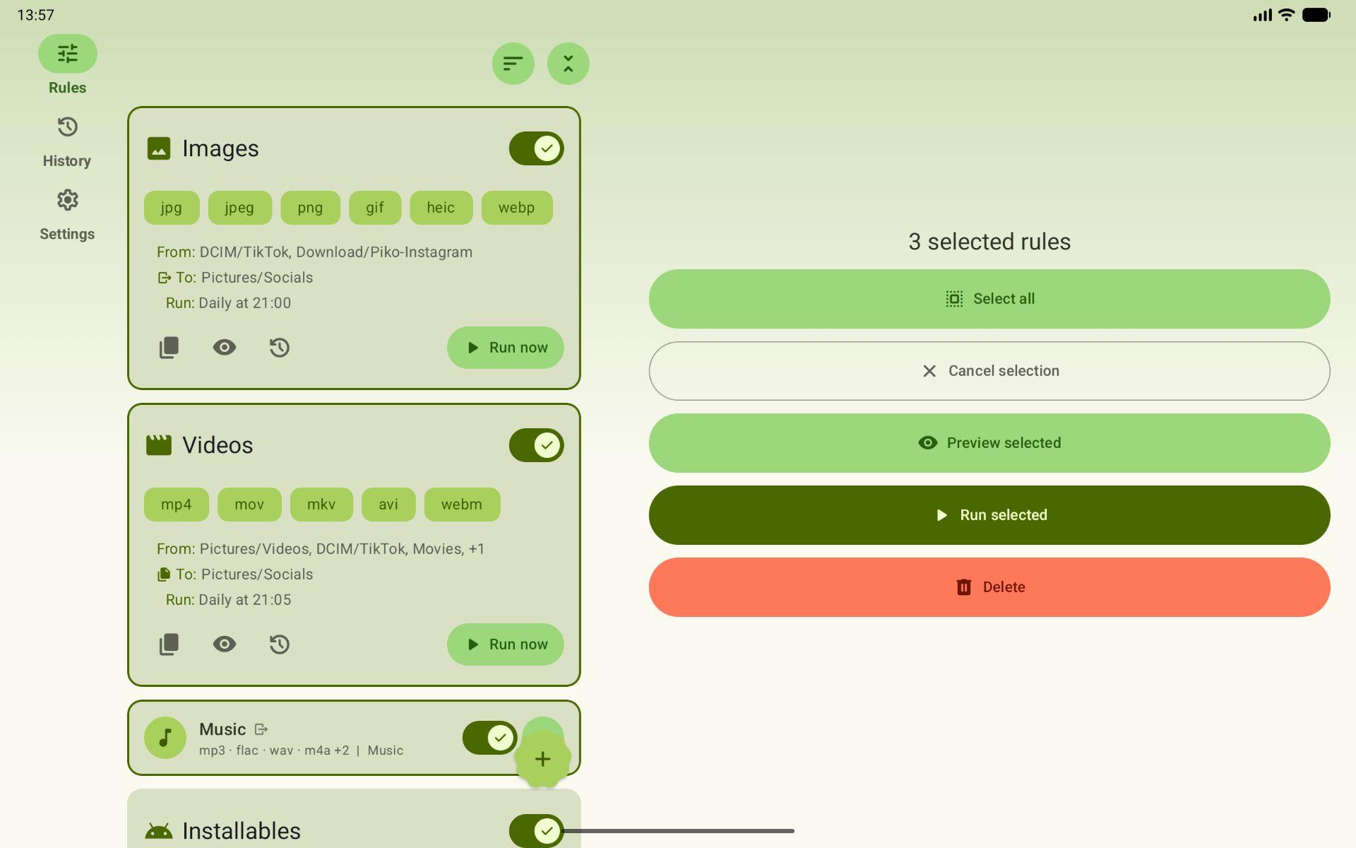 FilePipe: Auto Files Organizer screenshot 10