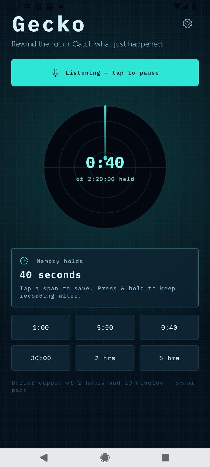Gecko screenshot 3