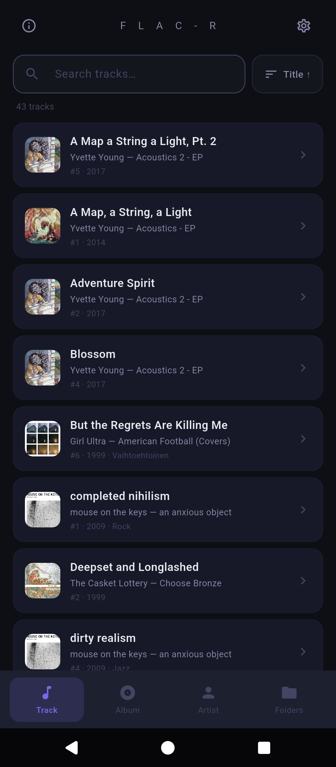 Flac-R screenshot 1