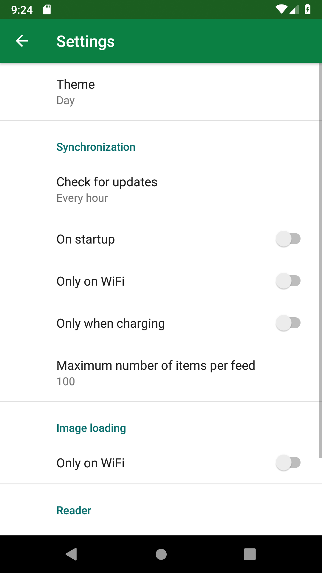 Feeder screenshot 17