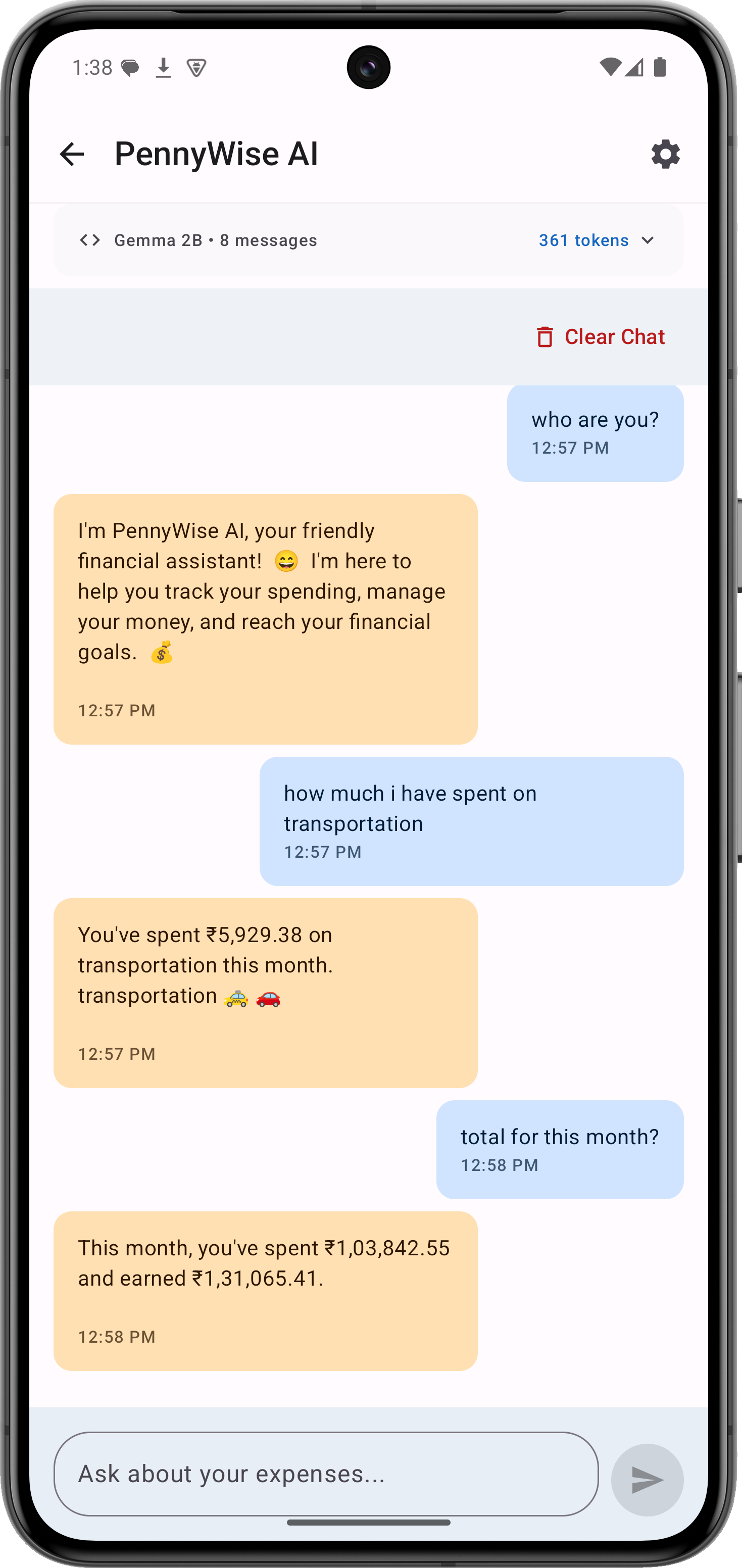 PennyWise: SMS Expense Tracker screenshot 9