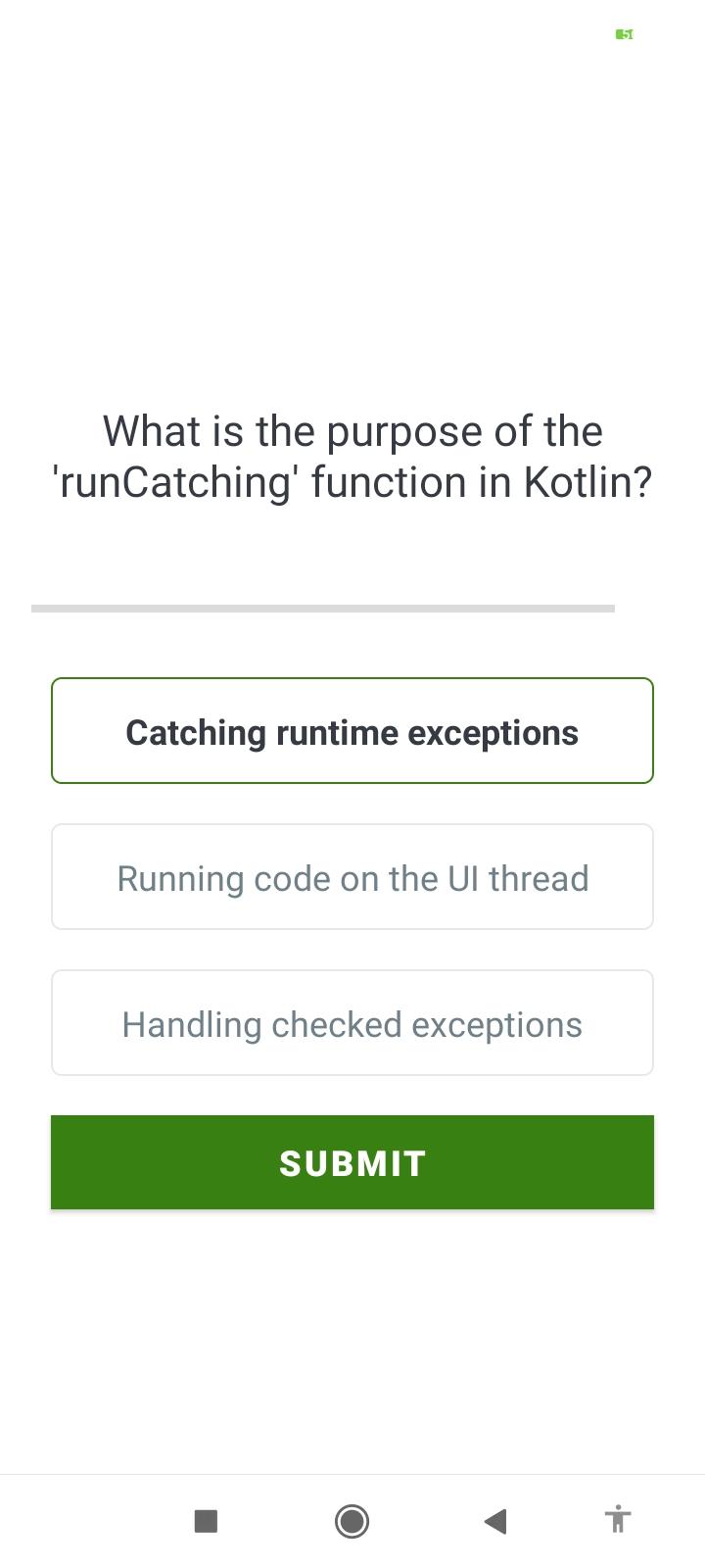 Kotlin Quiz screenshot 2