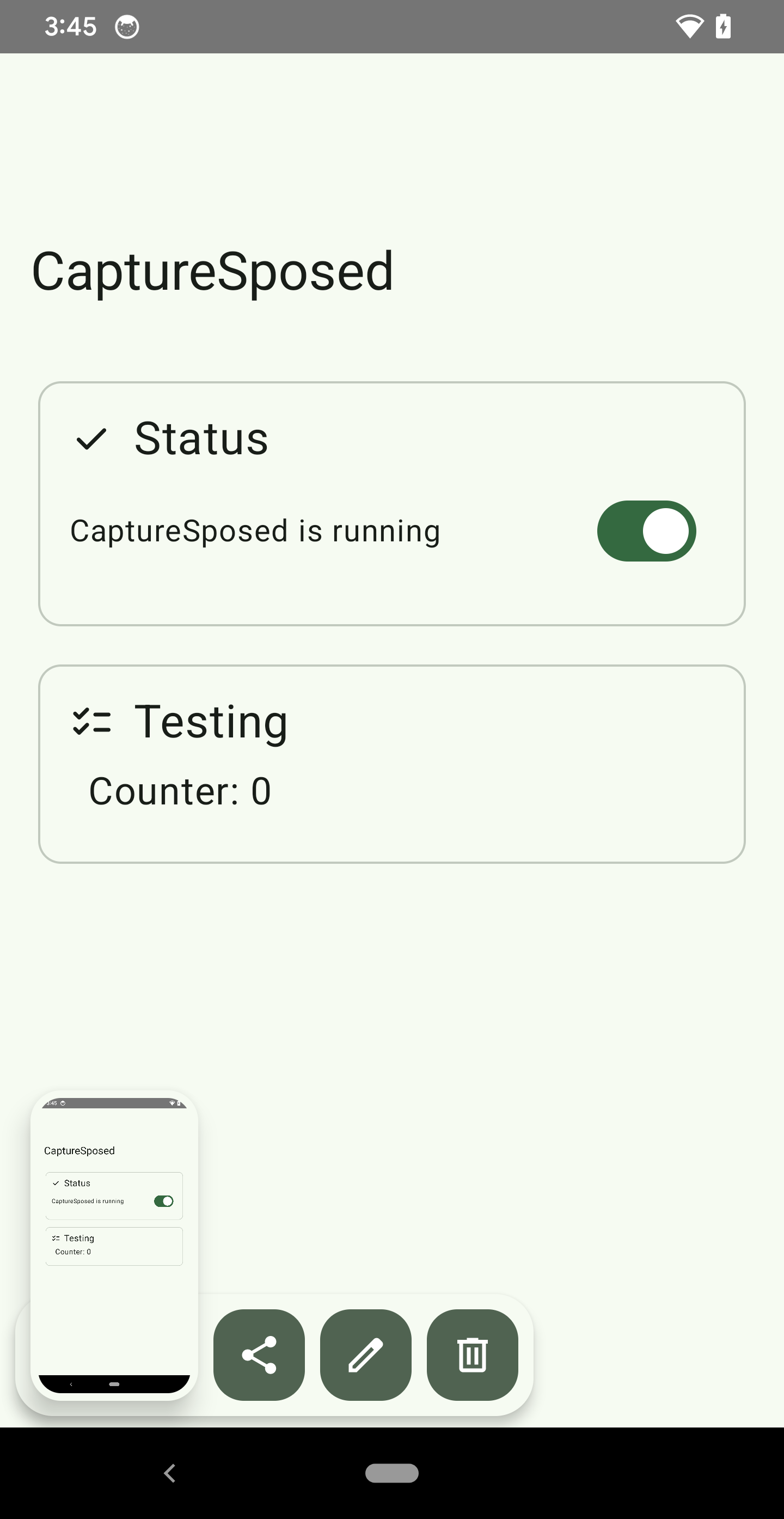 CaptureSposed screenshot 2