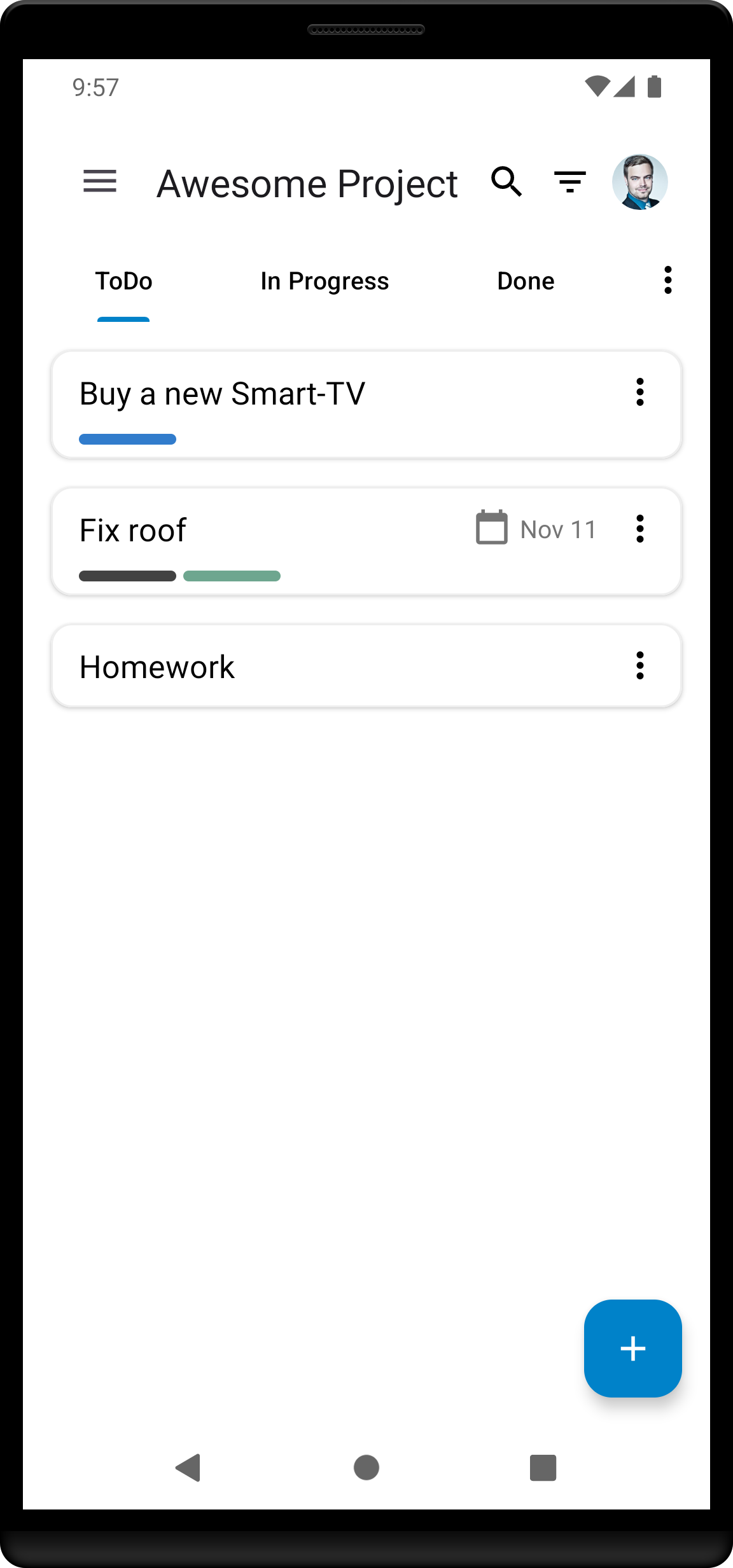 Nextcloud Deck screenshot 3
