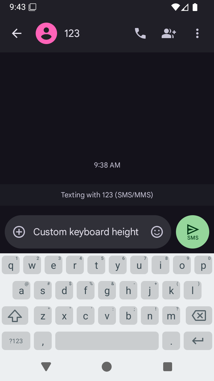 Iris Keyboard screenshot 4