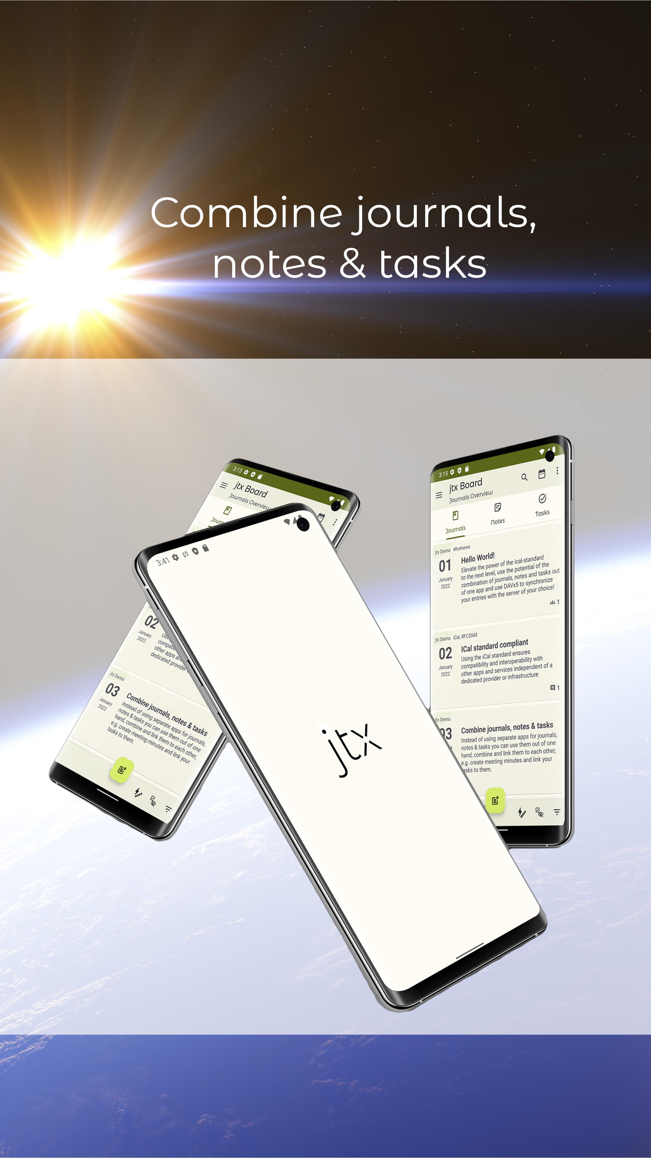 jtx Board journals|notes|tasks screenshot 1
