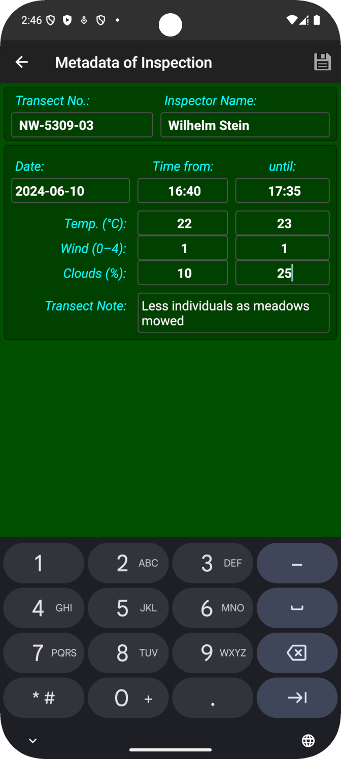 TransektCount screenshot 4