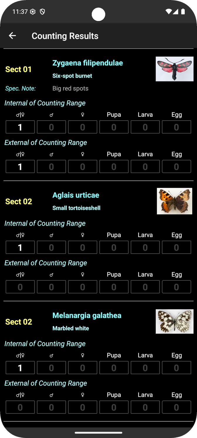 TransektCount screenshot 13