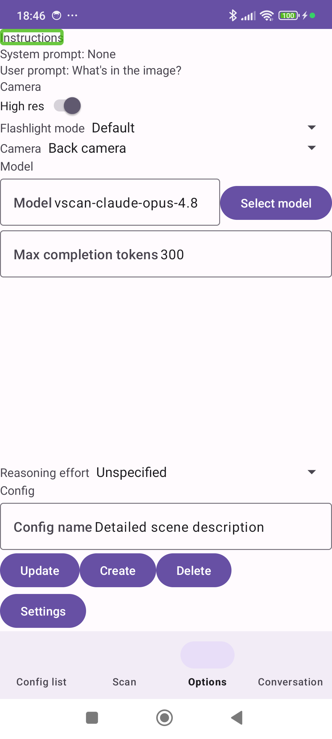 VScan screenshot 3