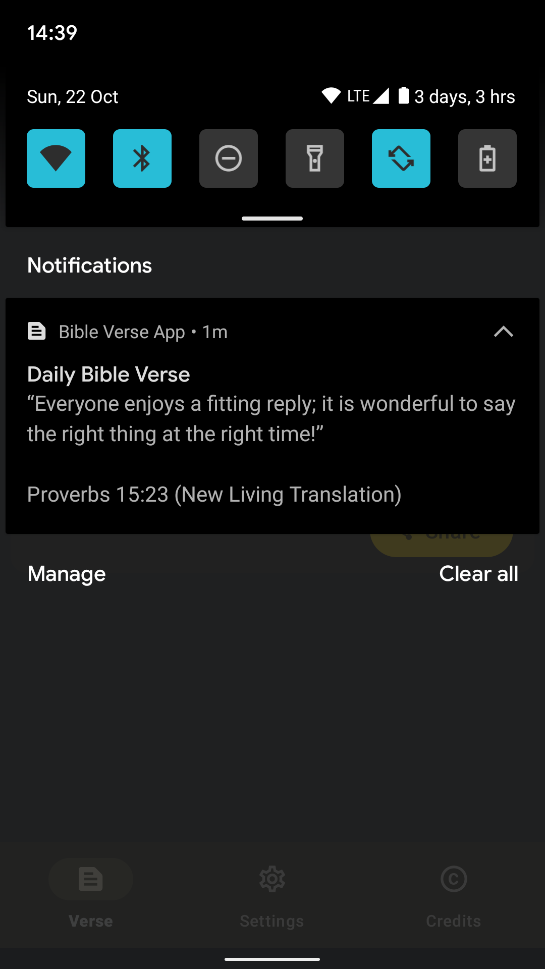 Bible Verse App screenshot 3