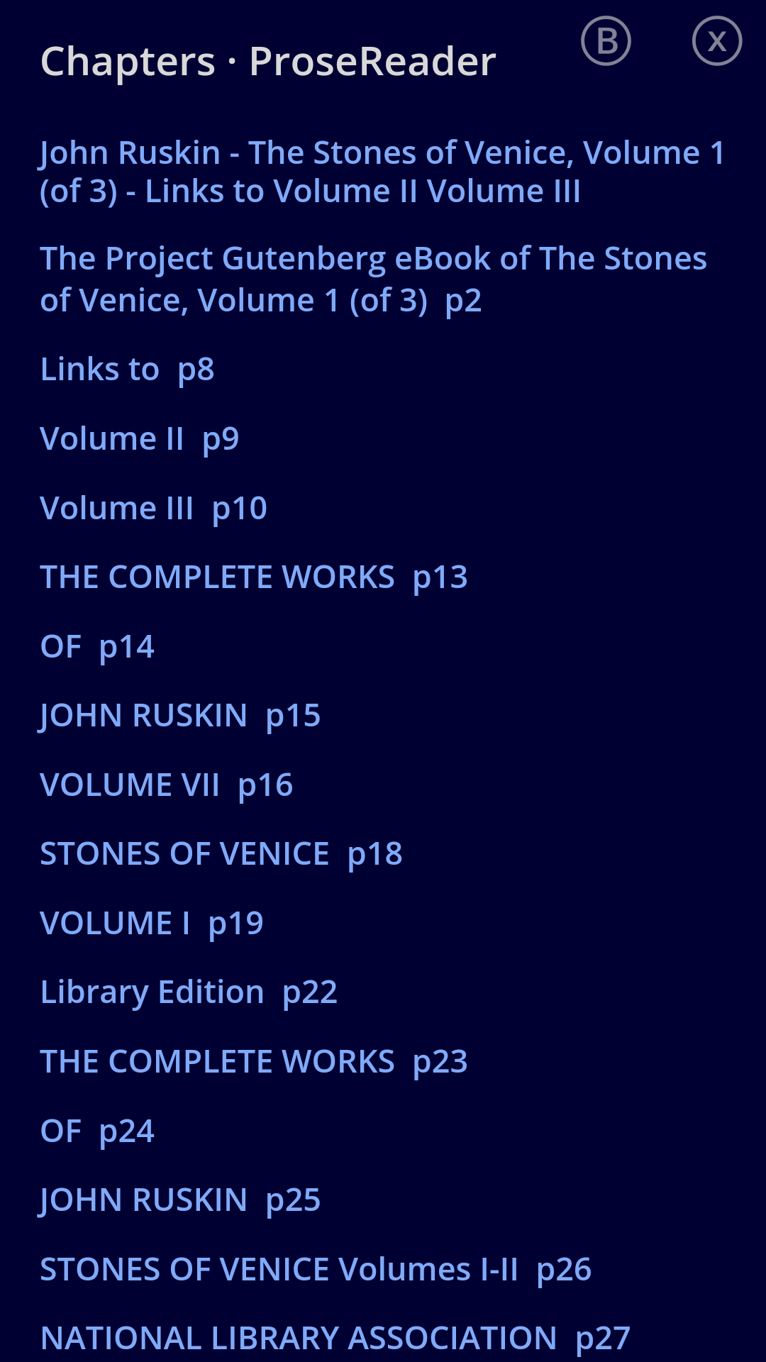 ProseReader screenshot 5