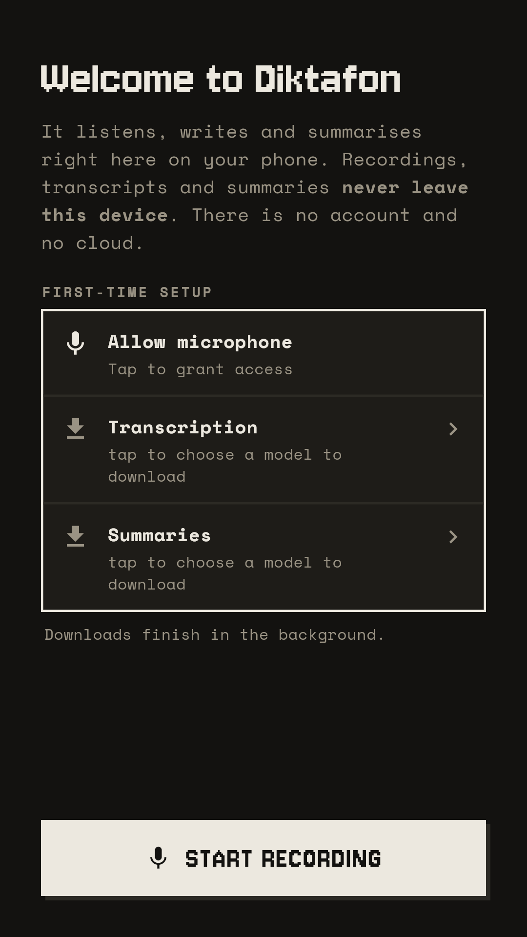 Diktafon: Voice Memos on Tape screenshot 13