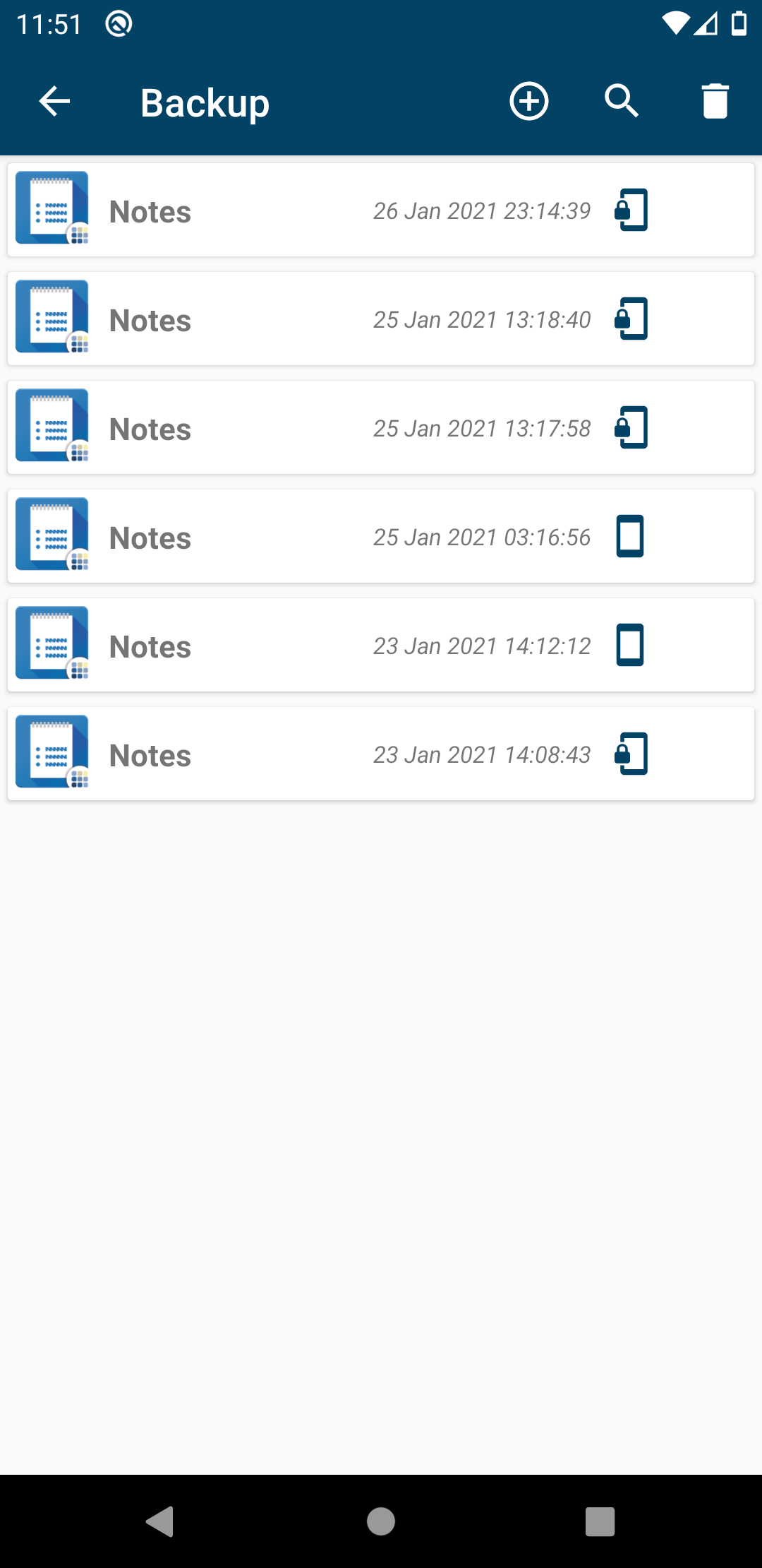 Backup (Privacy Friendly) screenshot 2