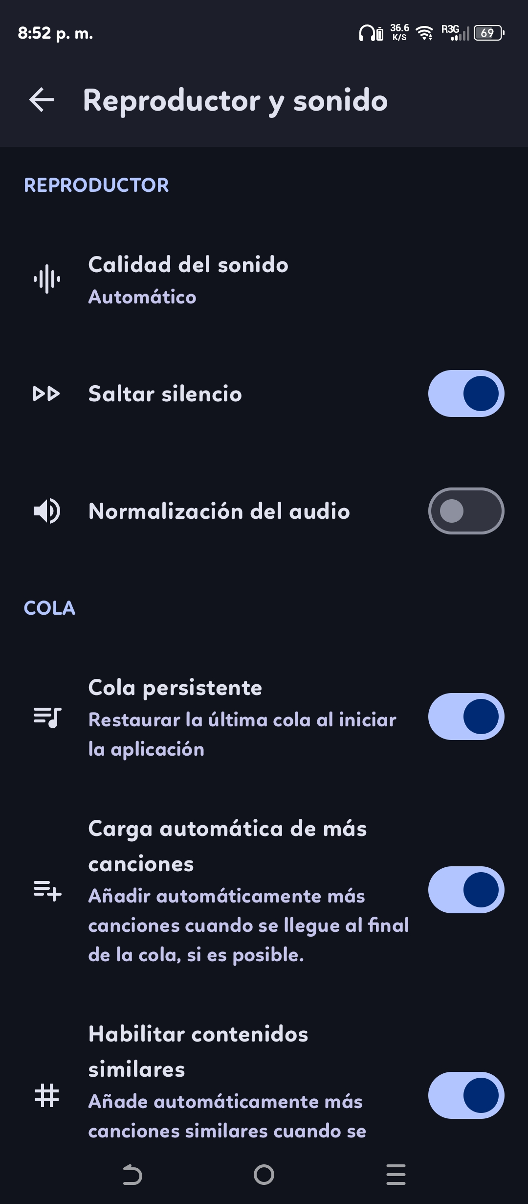 OpenTune screenshot 3