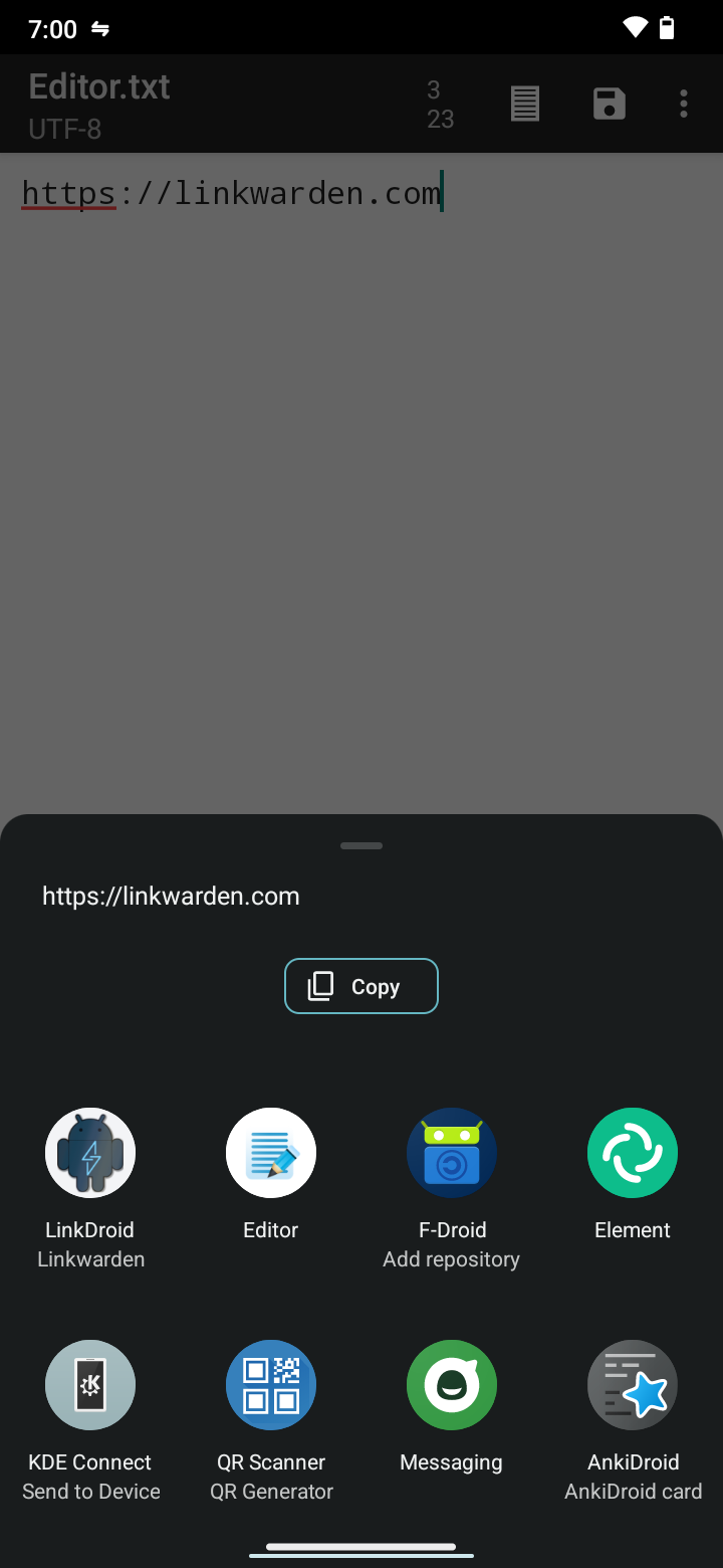 LinkDroid for Linkwarden screenshot 4