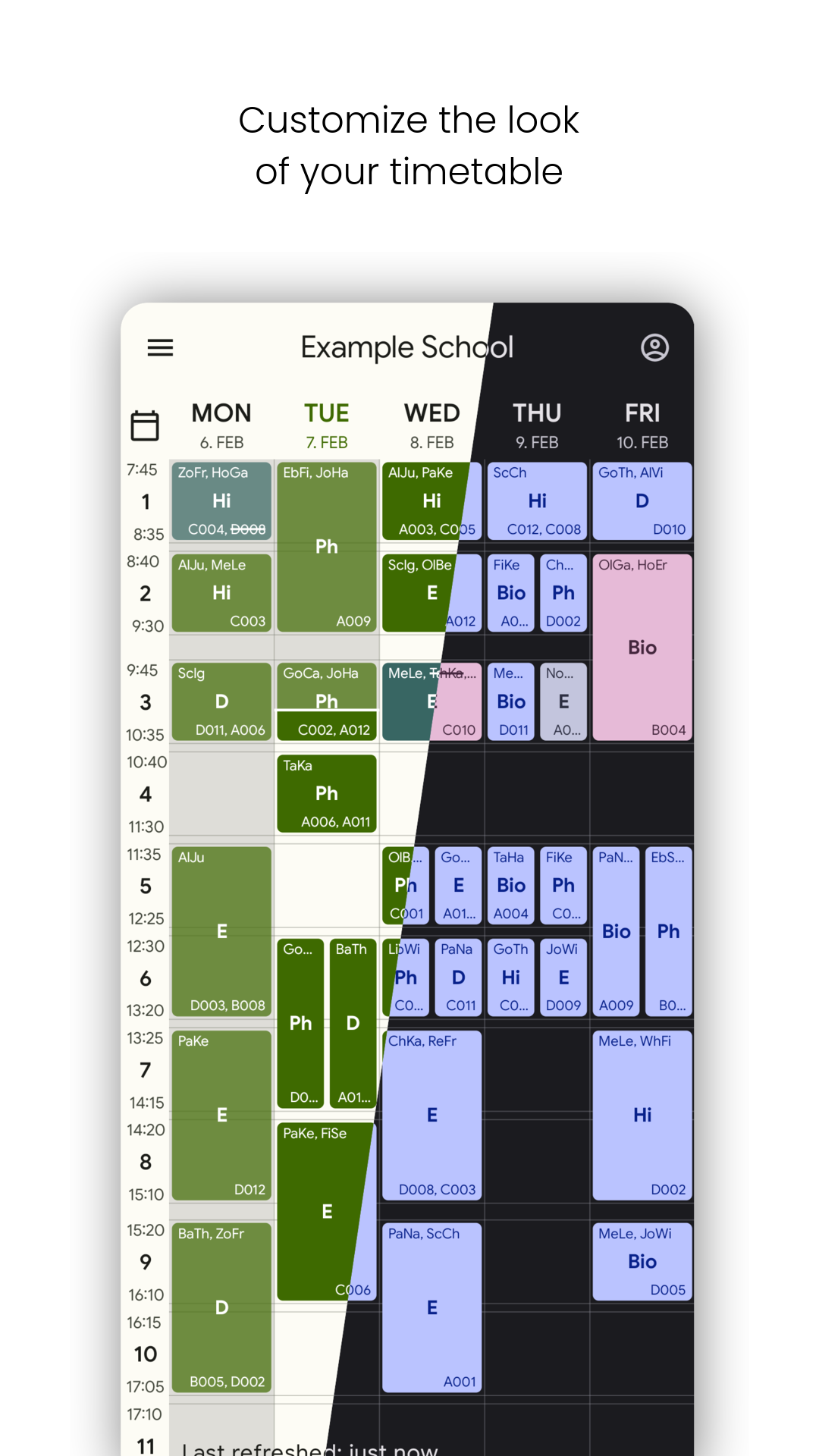 BetterUntis screenshot 4