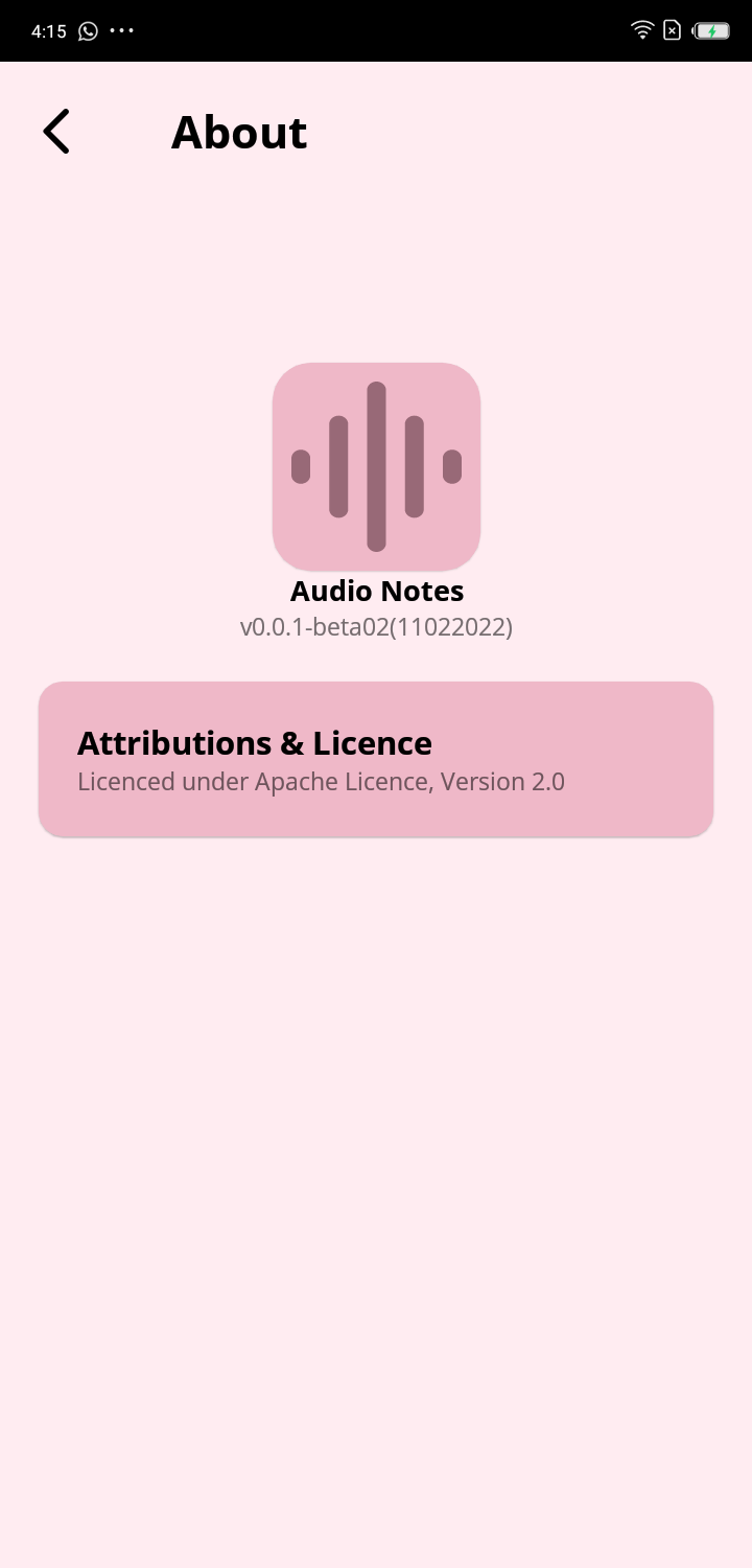 Audio Notes screenshot 5