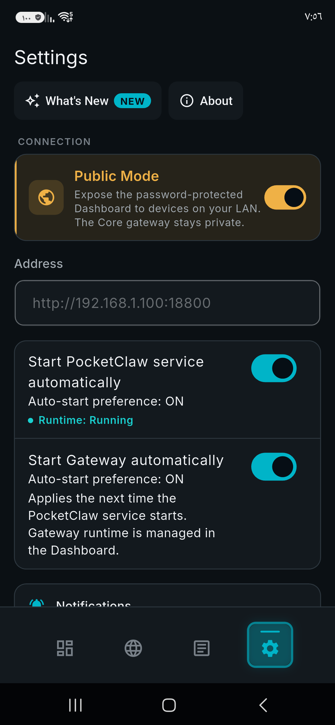 PocketClaw screenshot 3