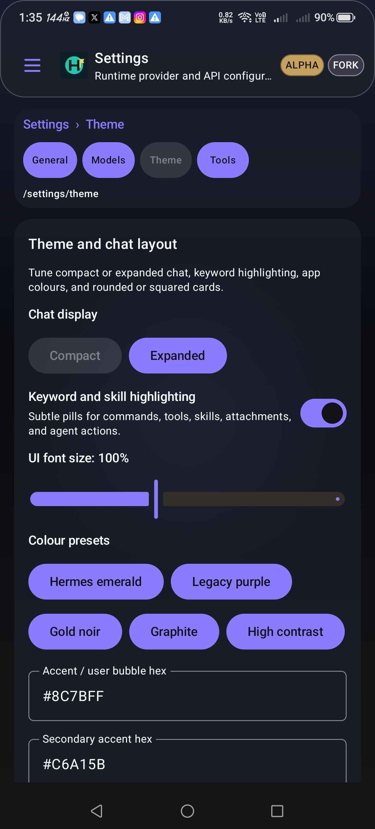 Hermes Agent Fork screenshot 9