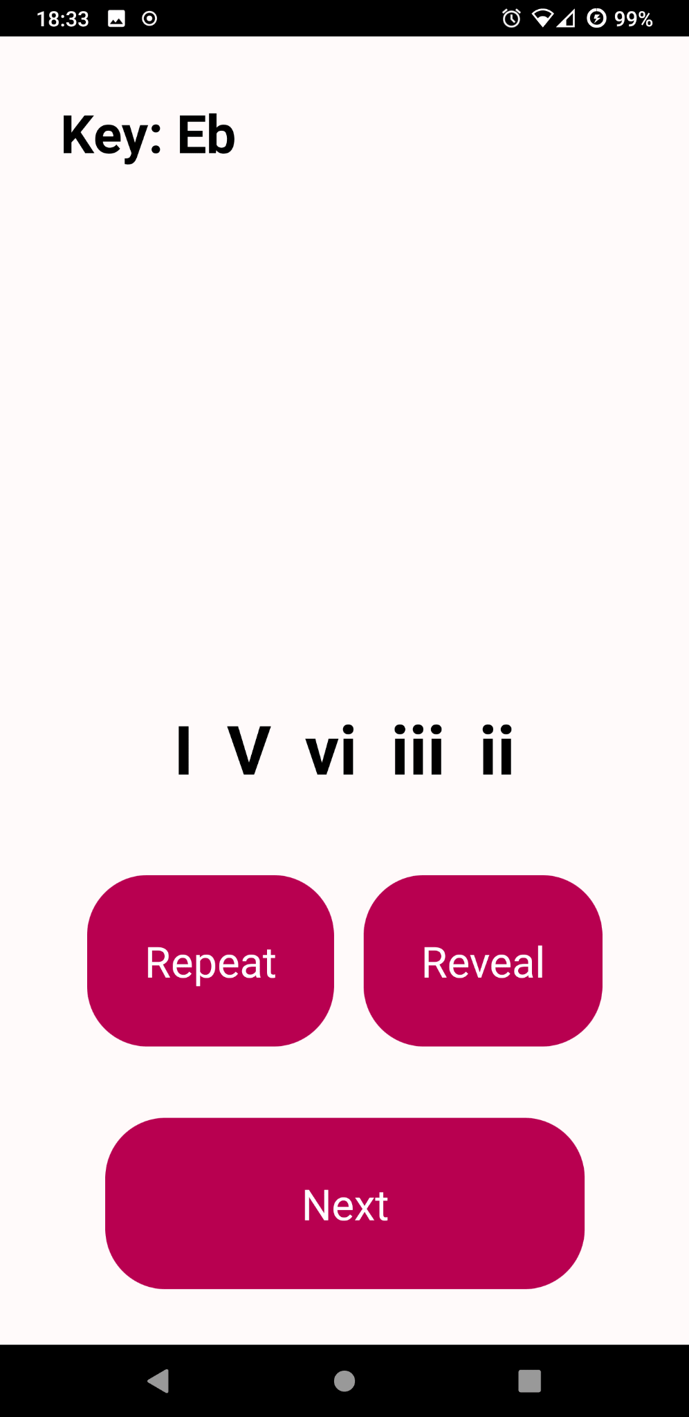 Easy Ear Trainer for Chord Progressions screenshot 1