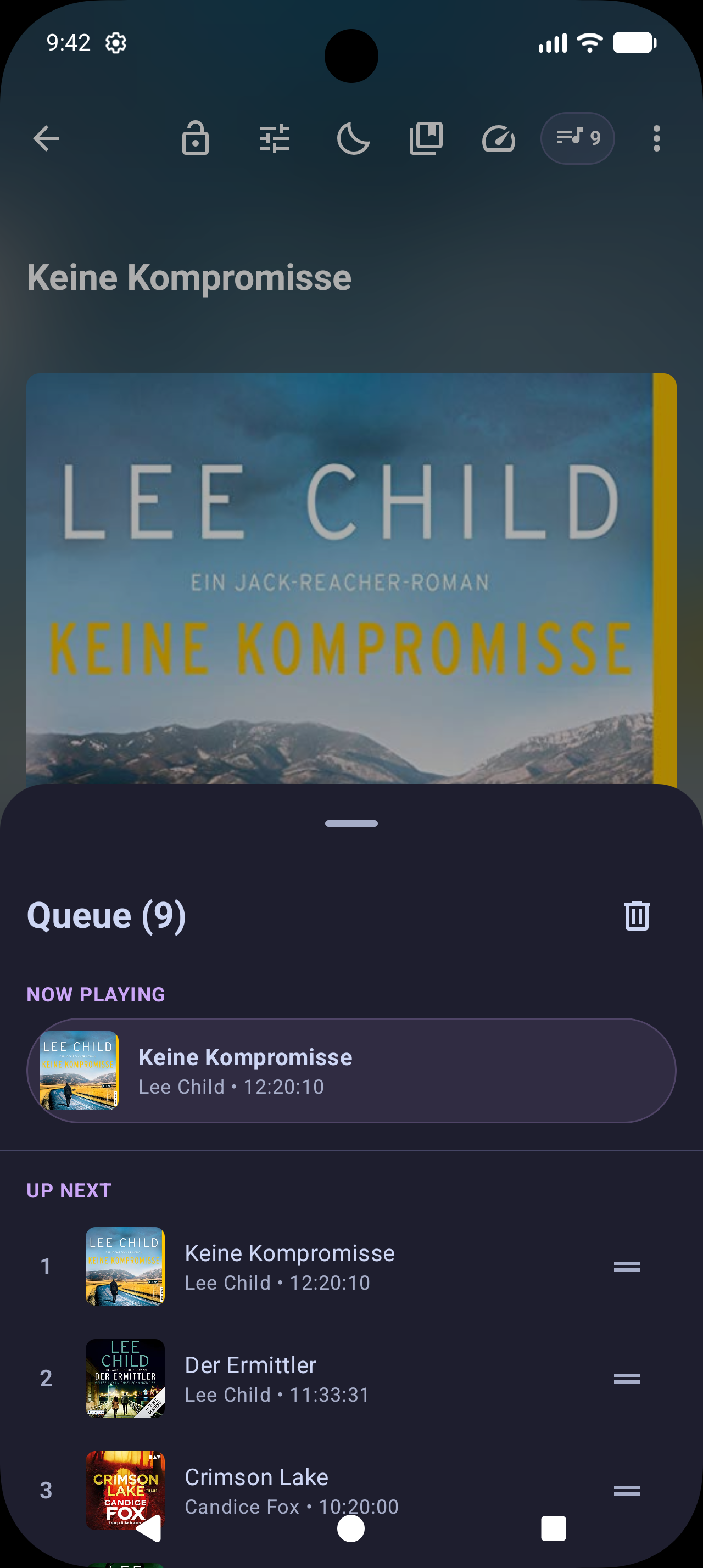 Clio Audiobook Player screenshot 4