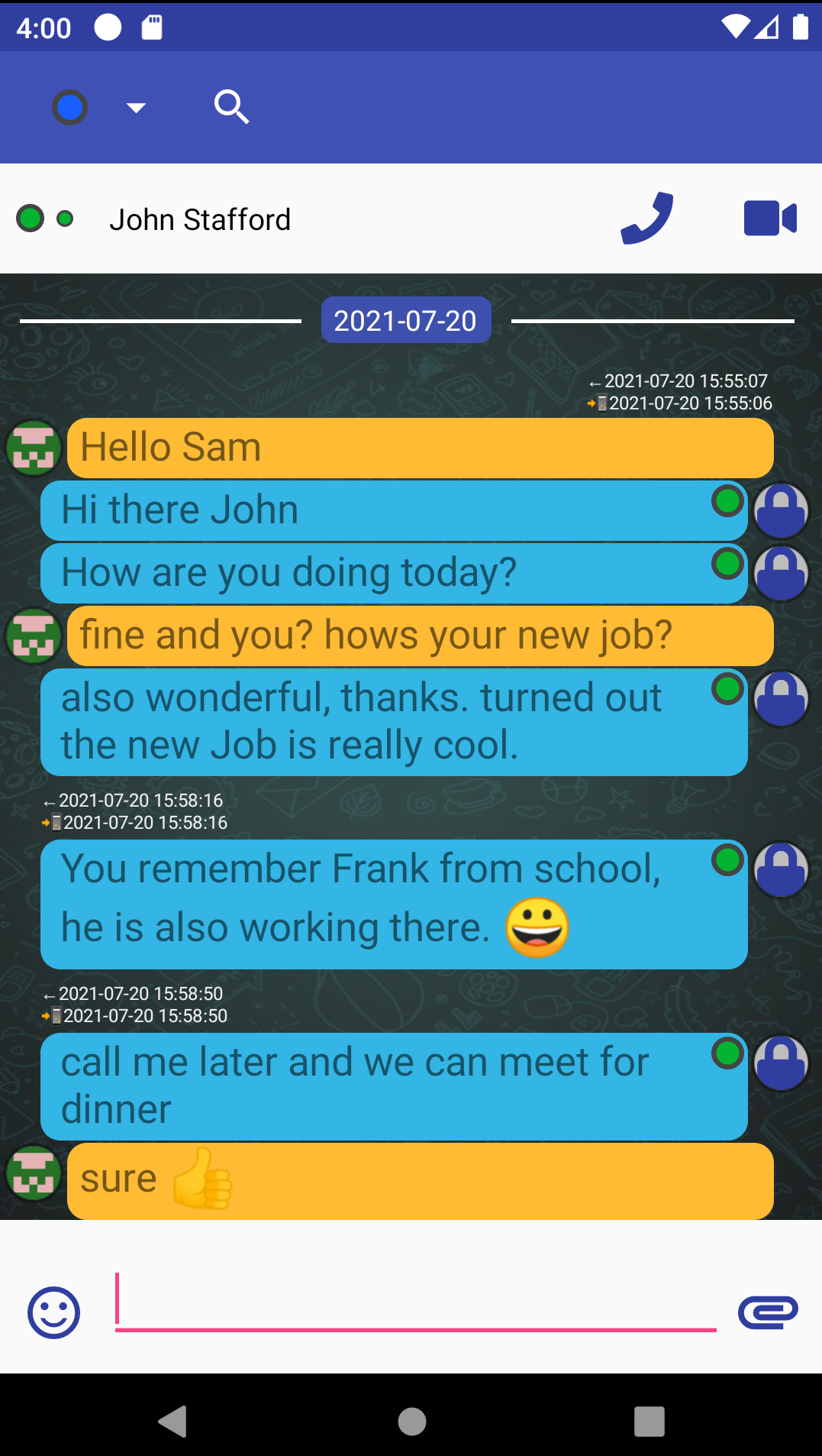 TRIfA screenshot 4