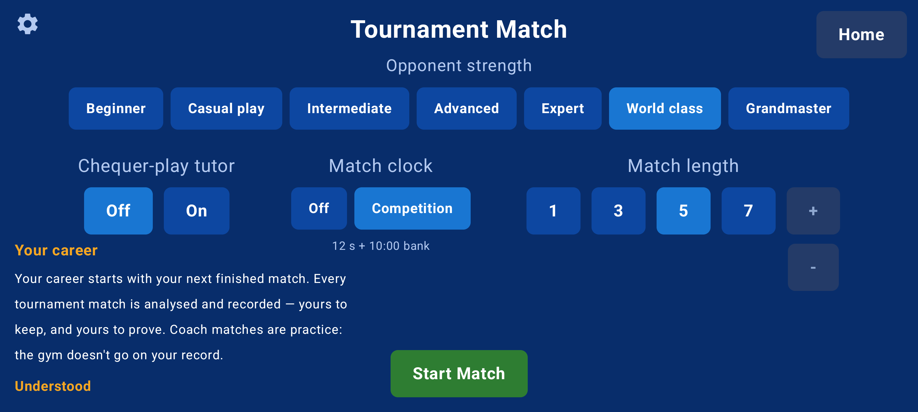 CBG -- Clavierhaus BackGammon screenshot 9
