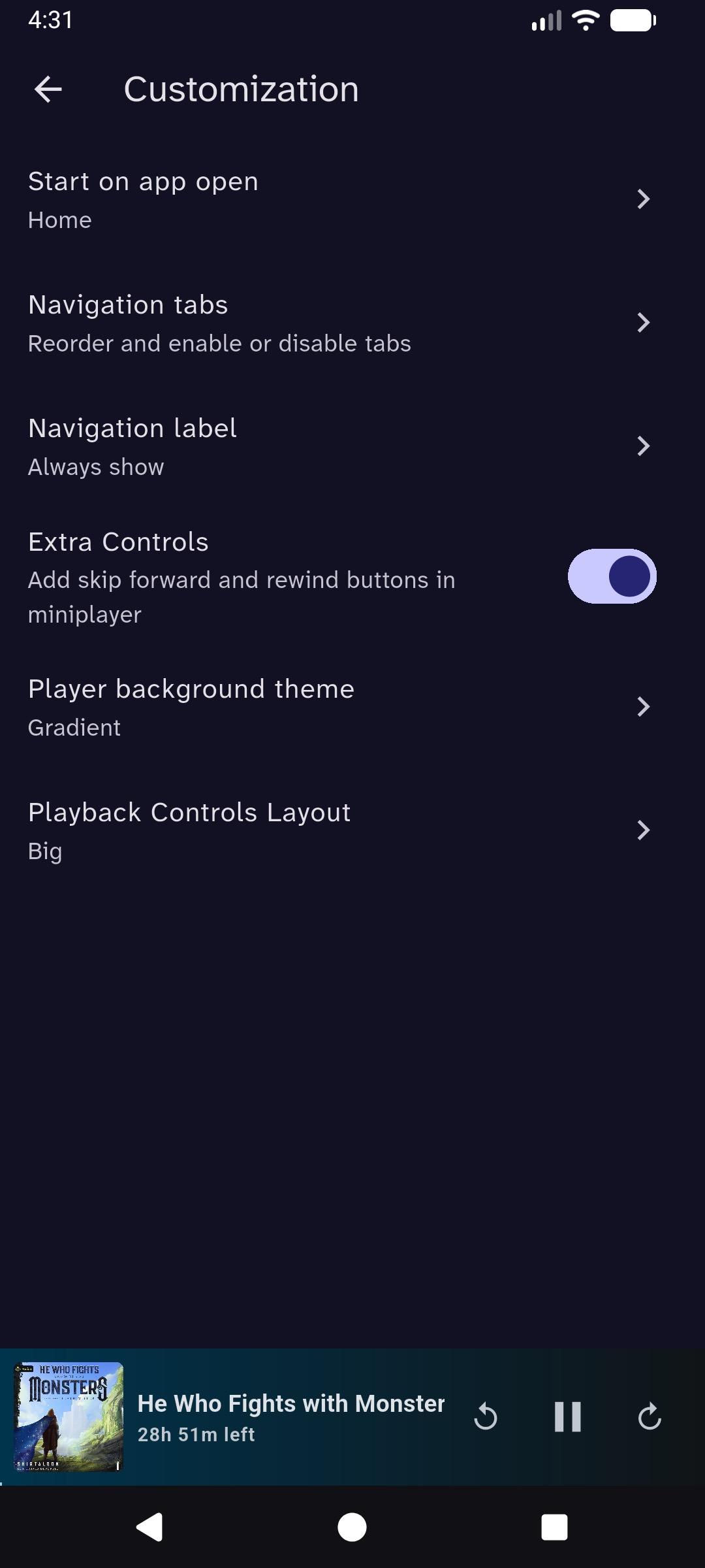 Storii - audiobookshelf client screenshot 9