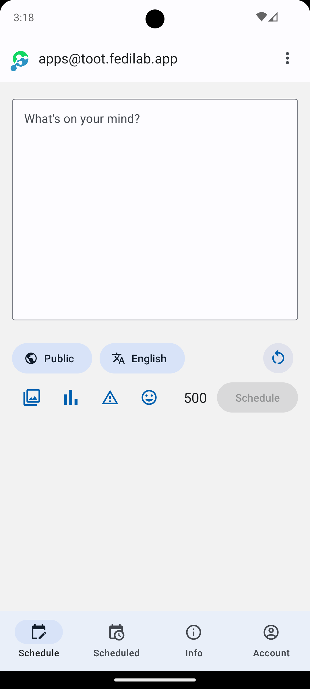 Fediplan screenshot 3