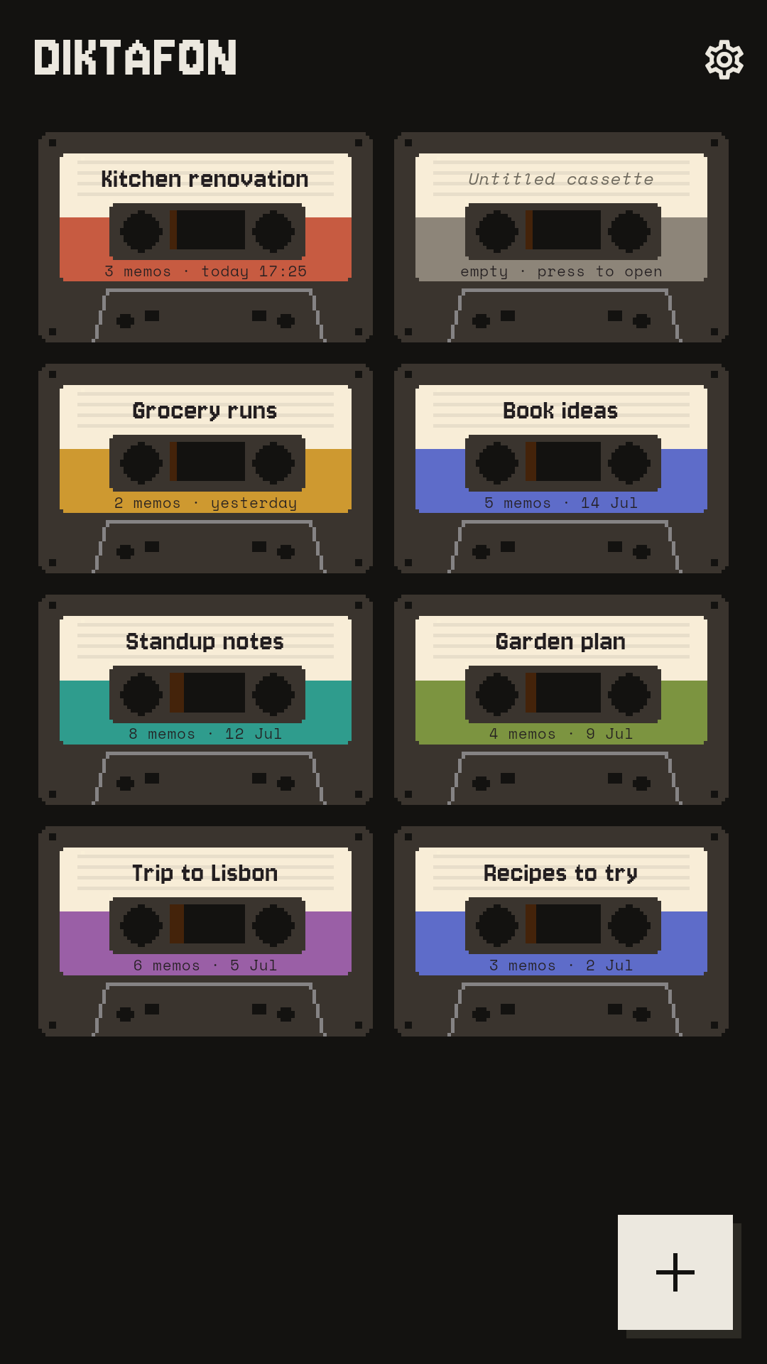Diktafon: Voice Memos on Tape screenshot 11