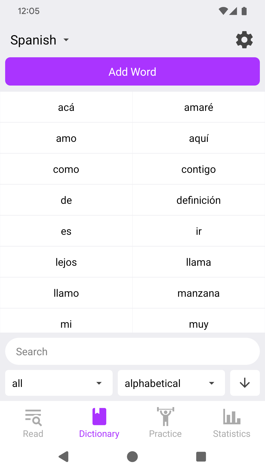Language Dex screenshot 1