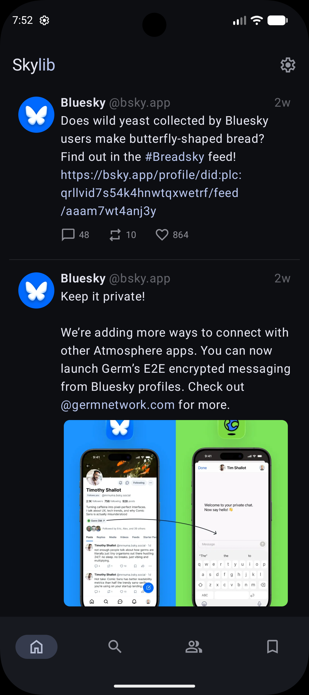 Skylib screenshot 1