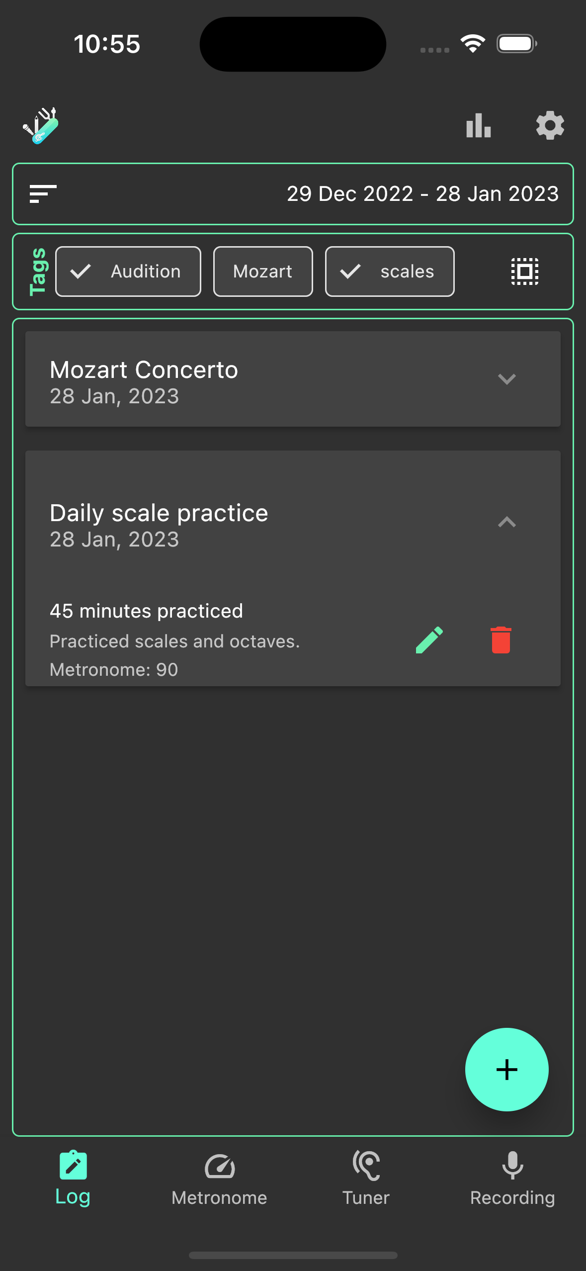 Practice Suite screenshot 1