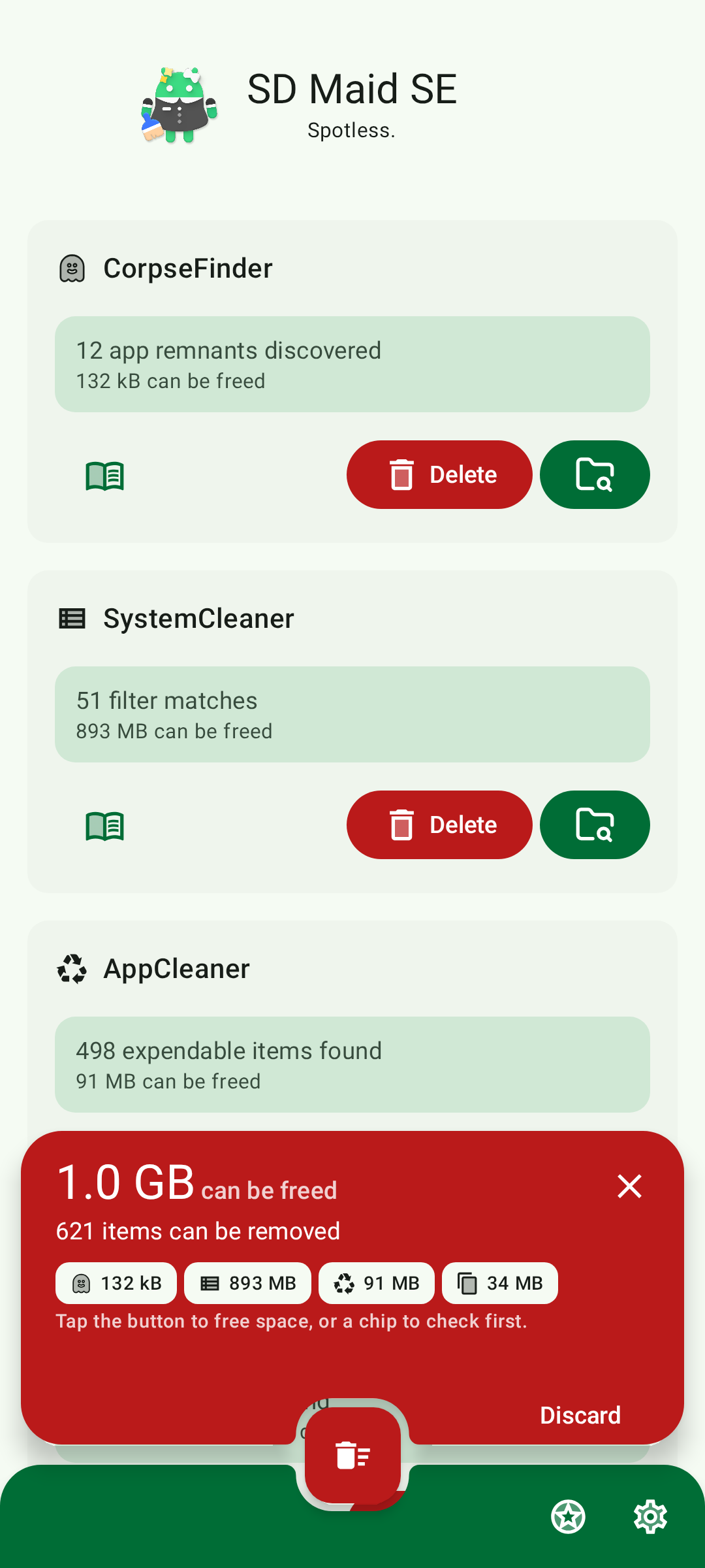 SD Maid 2/SE - System Cleaner screenshot 2