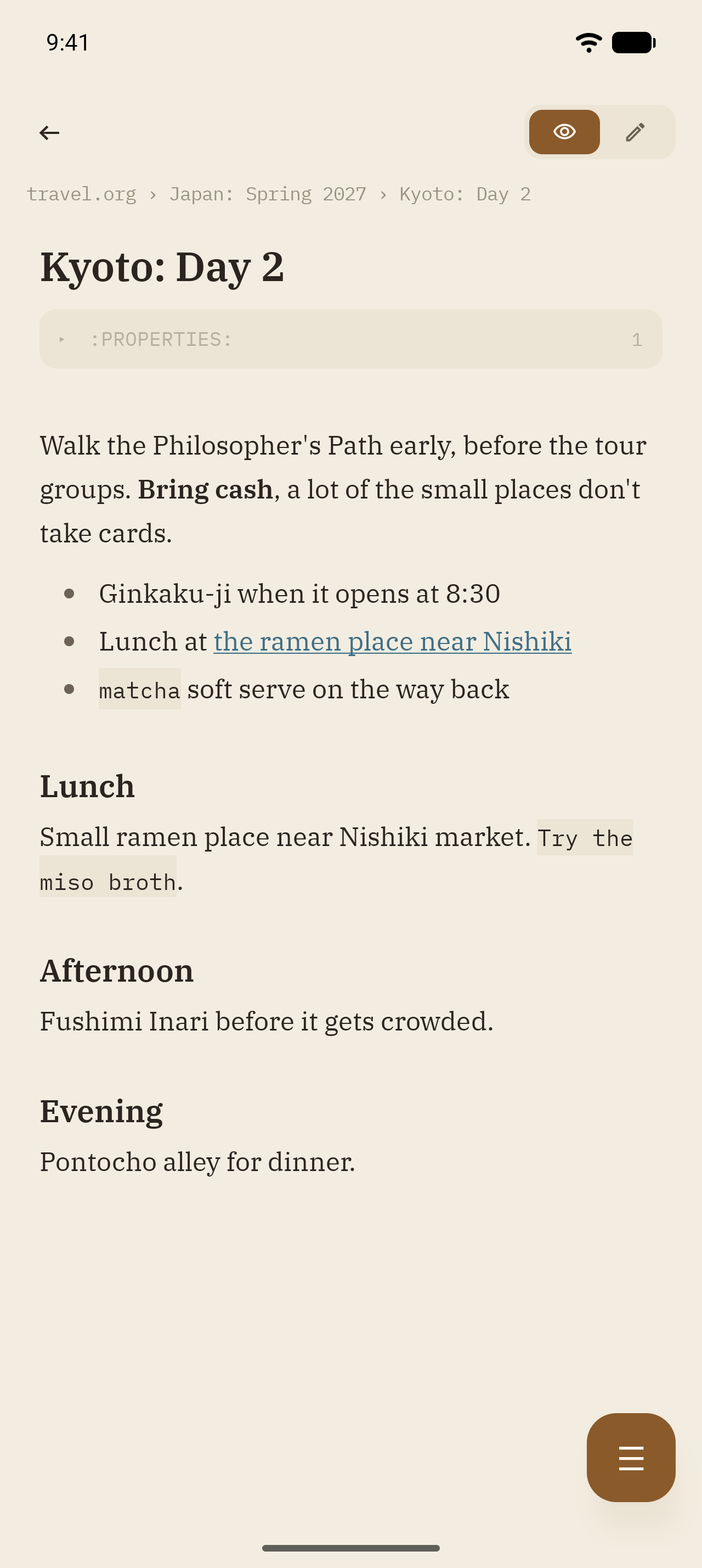 Grove screenshot 3